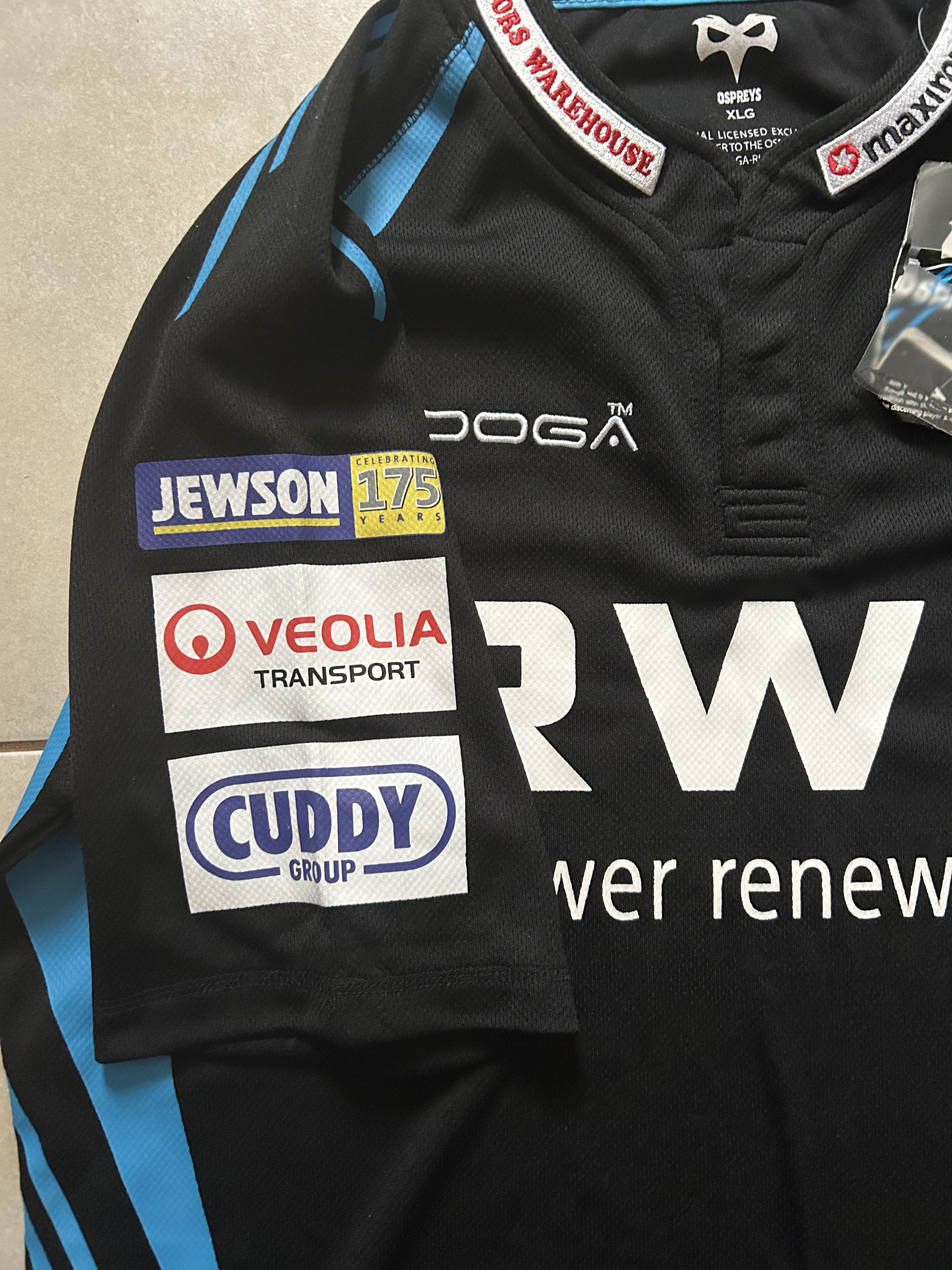 Other NEW Rugby OSPREYS 2011 - KooGa - XL - UNIQUE Size US XL / EU 56 / 4 - 4 Thumbnail