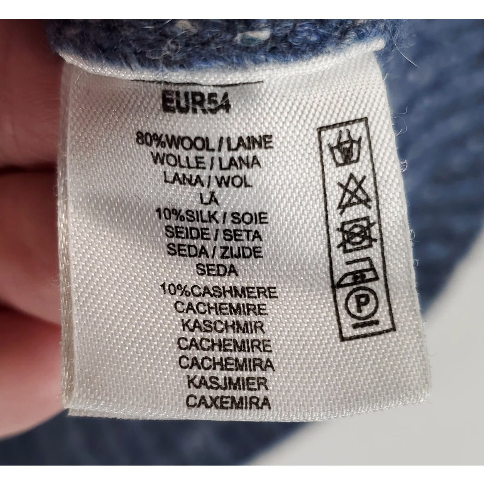Vintage **Alan Paine Blue Mens Pullover Regular Size** User: Alan Paine Blue Mens Pullover Regular Size Size US L / EU 52-54 / 3 - 3 Thumbnail