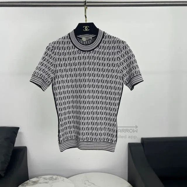 Fendi Fendi All-over print short-sleeve Size XXS / US 00 / IT 34 - 1 Thumbnail