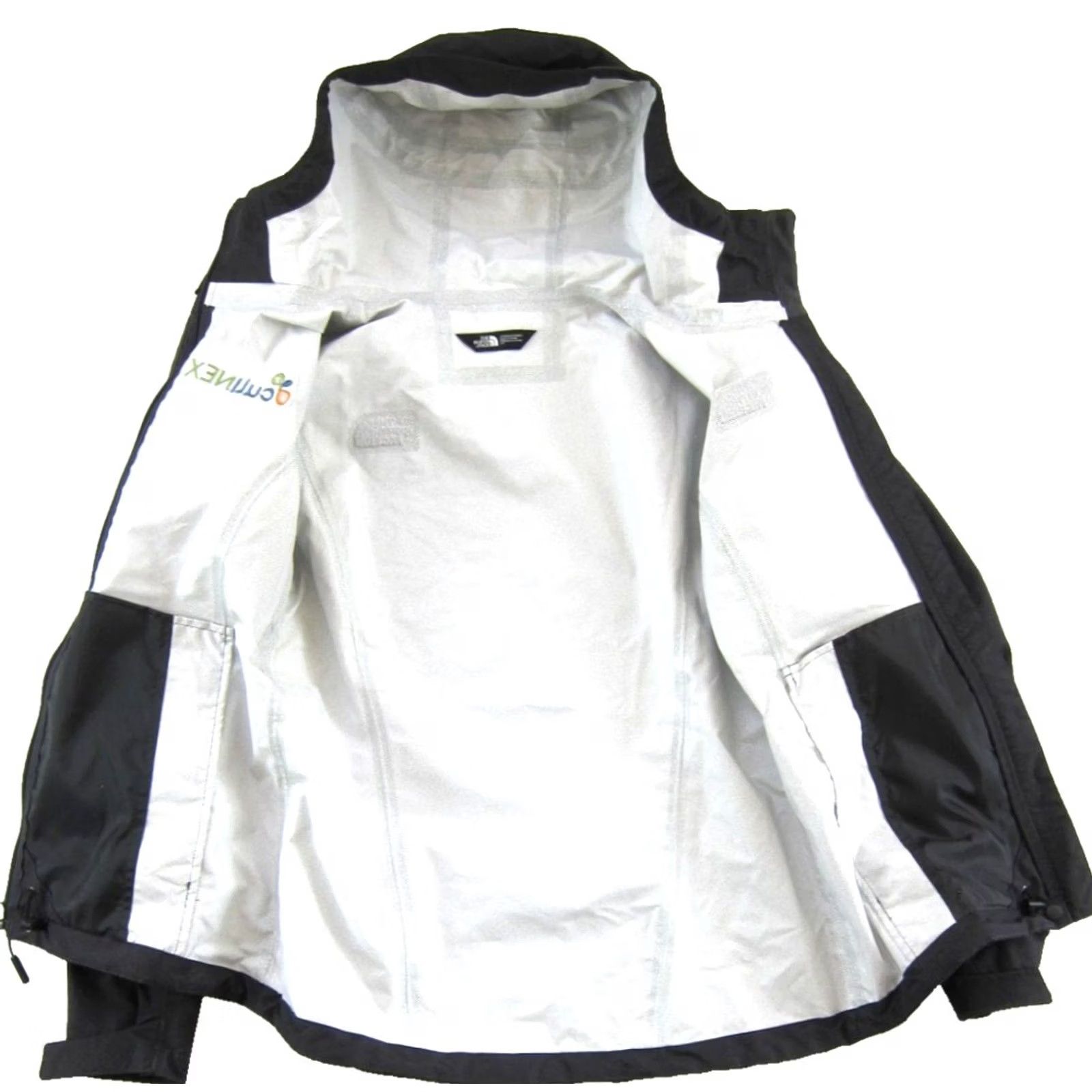 The North Face The North Face Grey Culinex Logo Hooded Windbreaker Rain Jacket Women Size Small Size S / US 4 / IT 40 - 5 Thumbnail