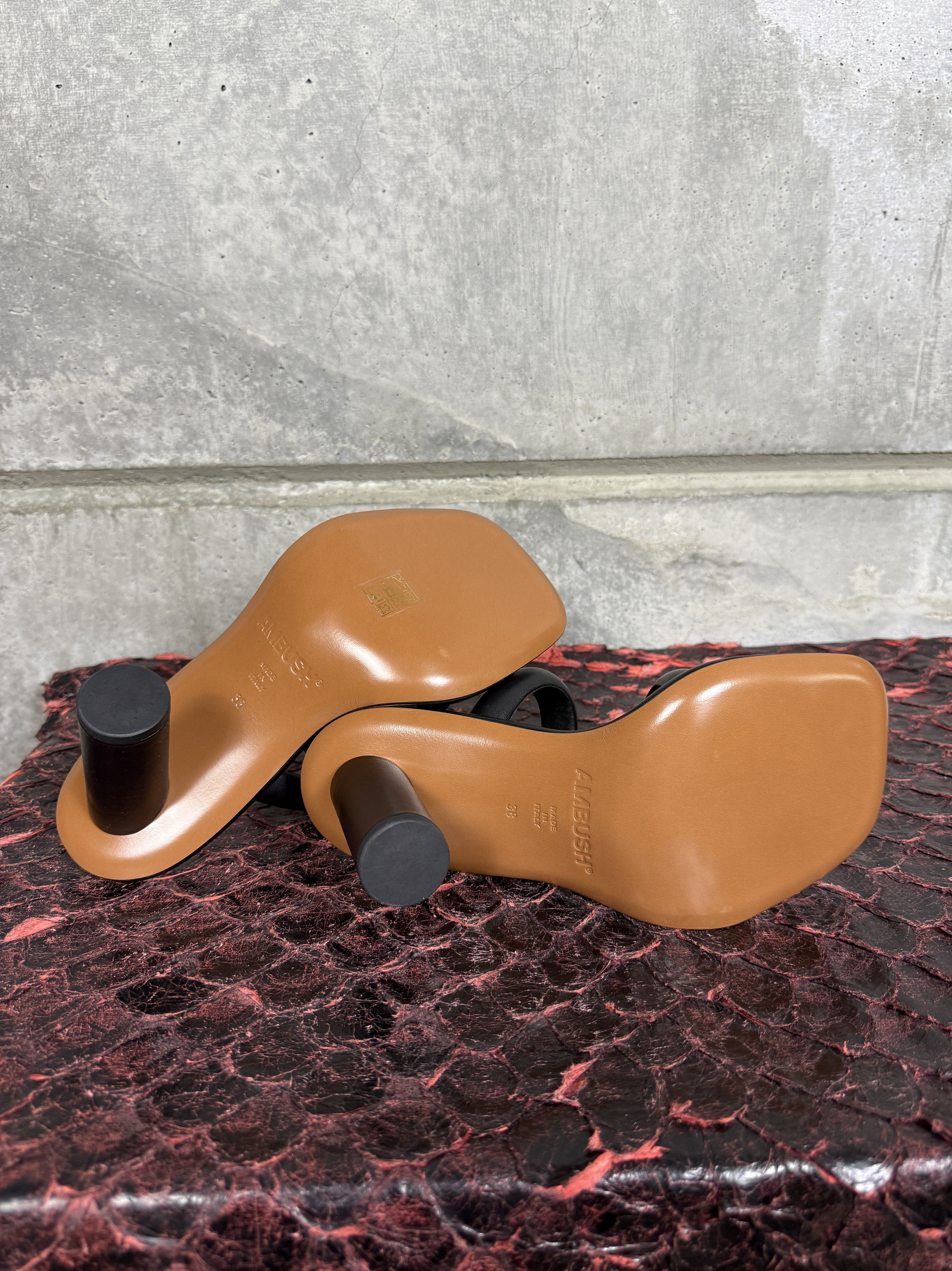 Ambush Design $285 Ambush Cushion Strap Heel Sandals Size US 8 / IT 38 - 11 Thumbnail