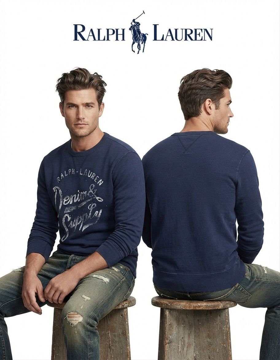 Denim & Supply Ralph Lauren Ralph Lauren Denim & Supply Sweatshirt Size US M / EU 48-50 / 2 - 1 Thumbnail