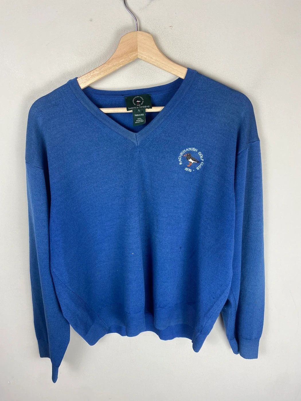 Vintage Vintage Italian Merino Wool Knit Sweater Size US S / EU 44-46 / 1 - 1 Thumbnail