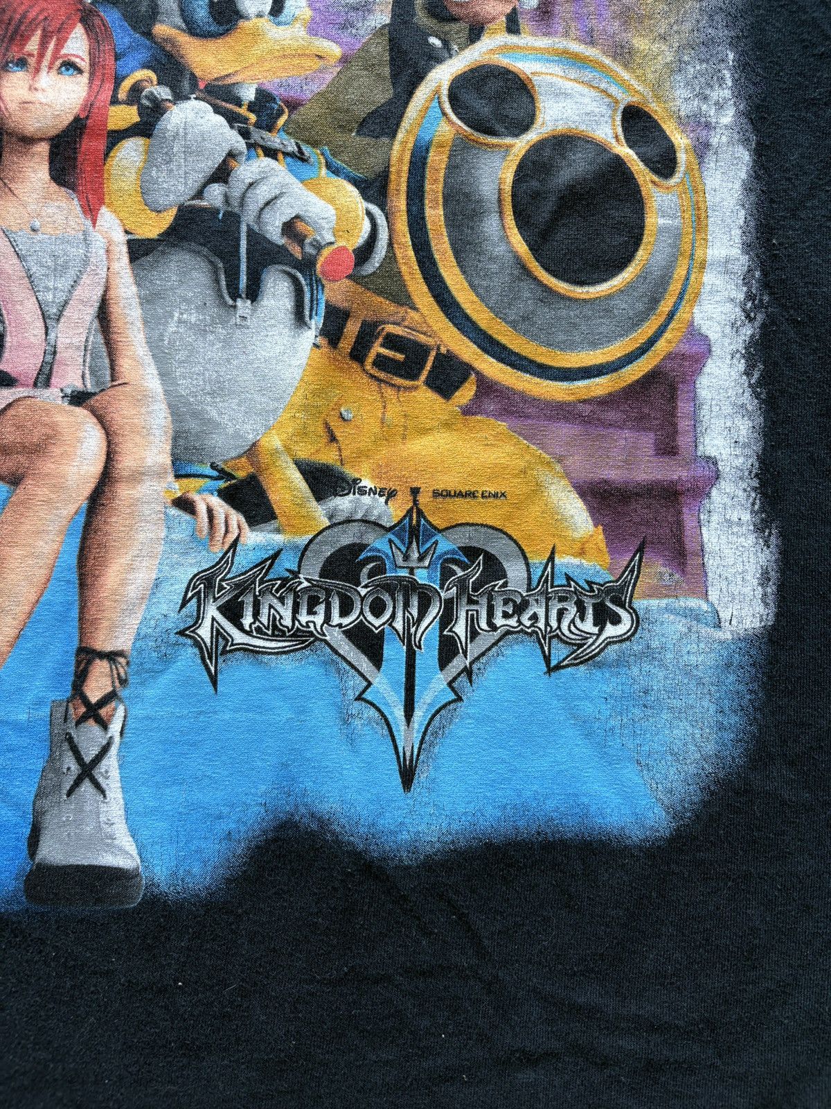 Vintage Vintage Y2K Kingdom Hearts Graphic Tee Size US M / EU 48-50 / 2 - 3 Thumbnail