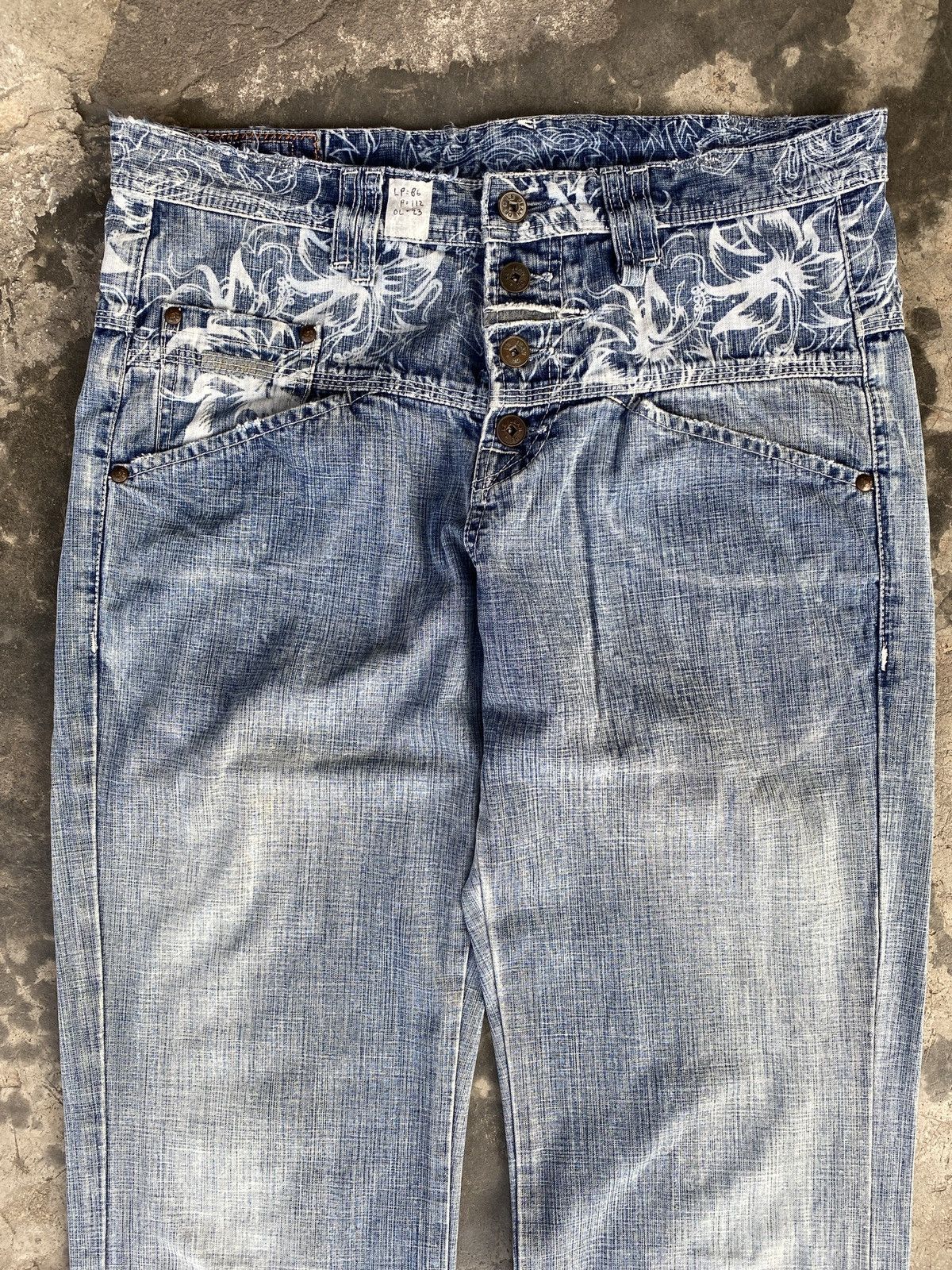 Marithe + Francois Girbaud Marithe Francois Girbaud Loose Fit Size US 33 - 2 Thumbnail
