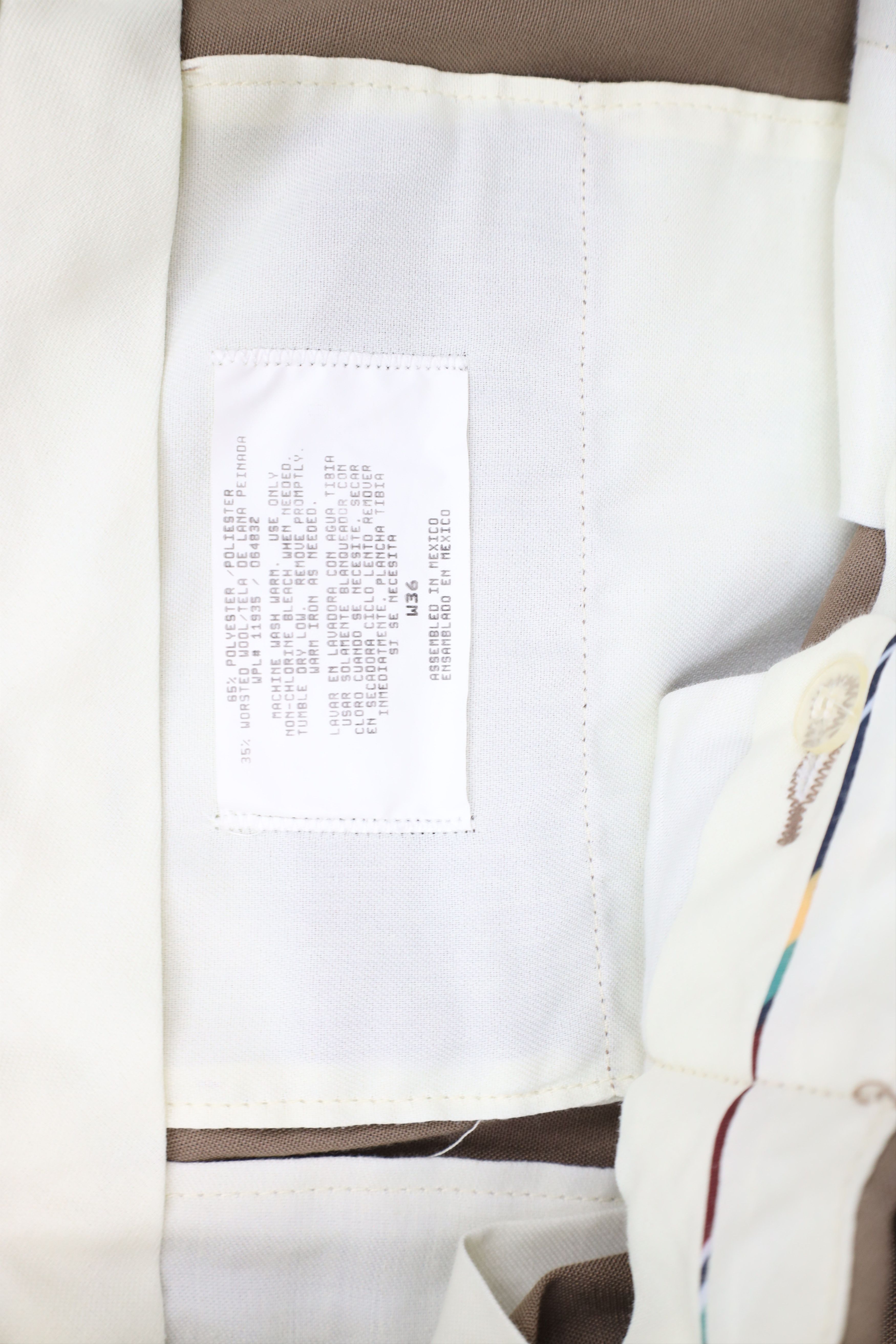 Vintage Vintage 90s Streetwear Blend Flared Wide Leg Chino Pants Size US 36 / EU 52 - 6 Thumbnail