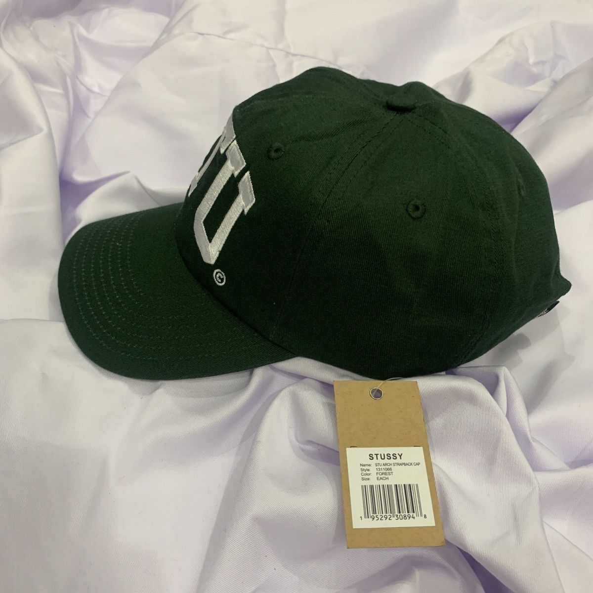 Stussy Stussy Stu Arch Strapback Cap Size ONE SIZE - 2 Thumbnail