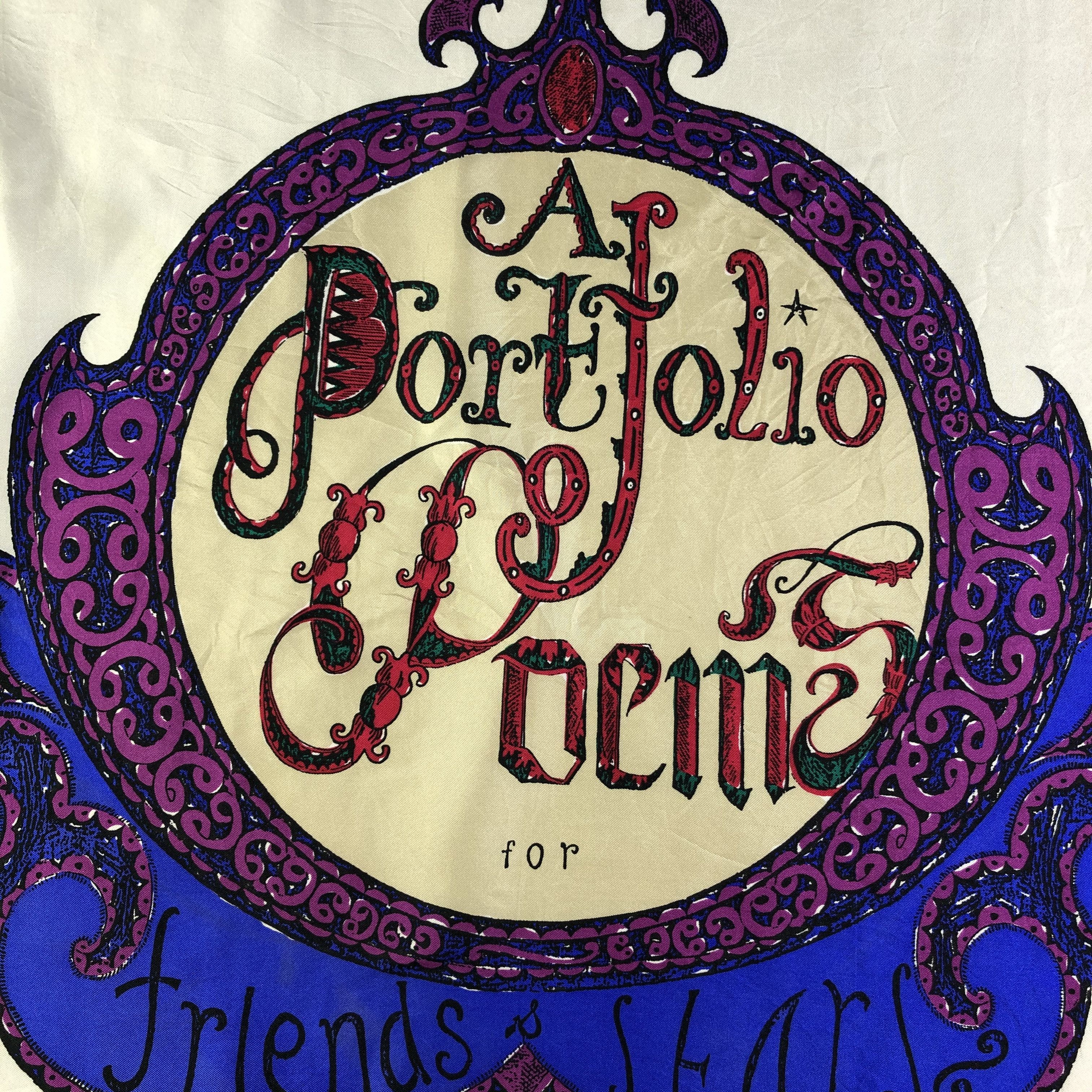 Michiko Koshino London × Vintage Vintage Michiko Koshino London Silk Scarf Size ONE SIZE - 5 Thumbnail