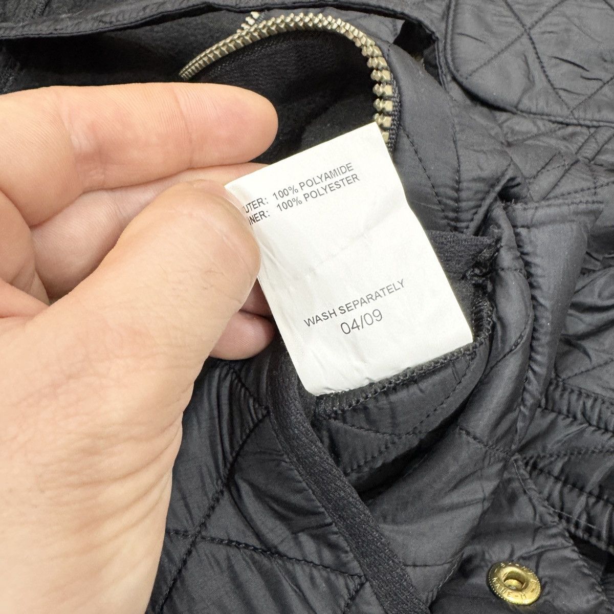 Barbour × Designer Barbour International Quilted Jacket M size 38 US8 Size M / US 6-8 / IT 42-44 - 15 Thumbnail