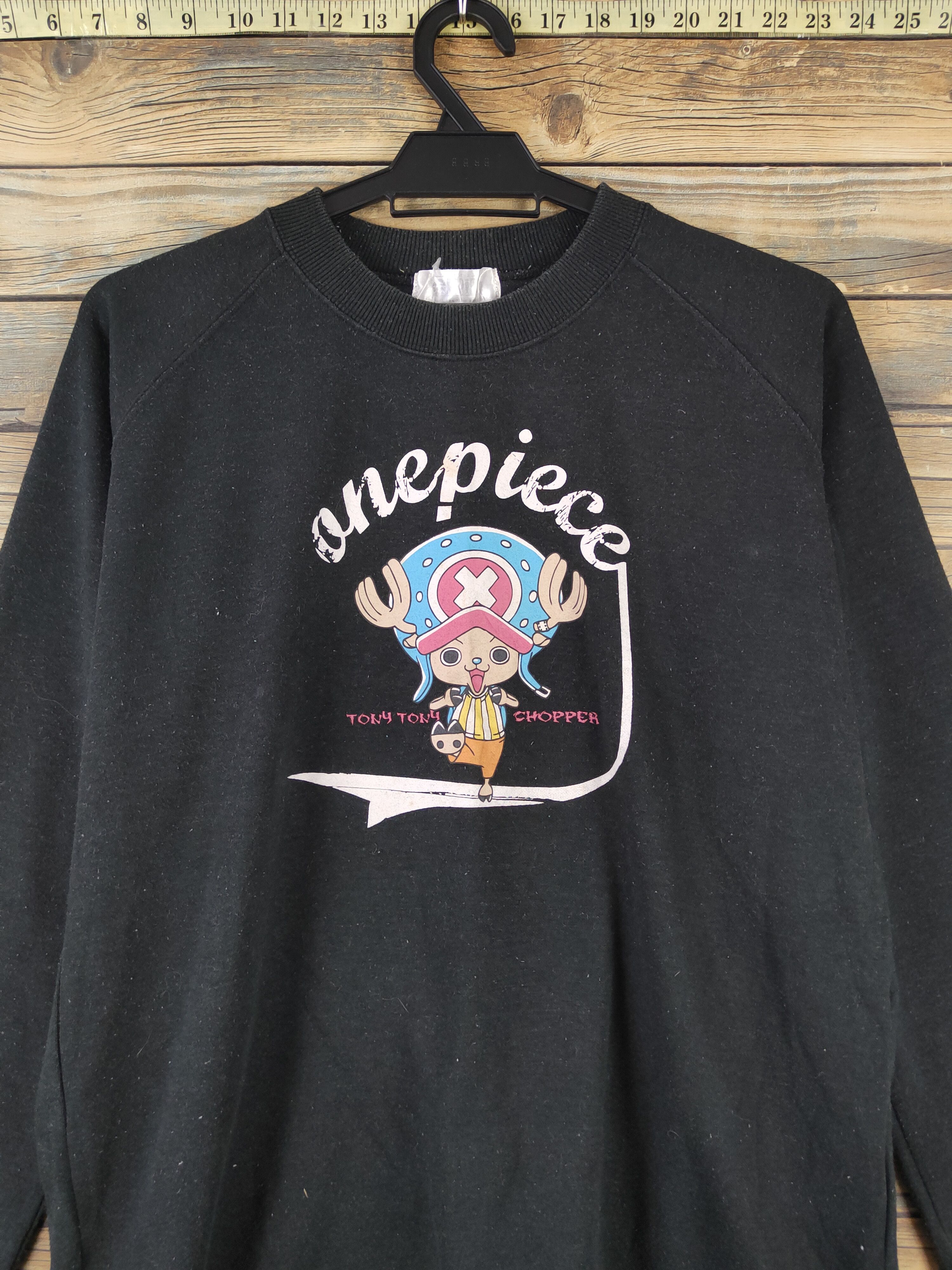 One Piece DL One Piece Black Long Sleeve T-shirt #565 Size US L / EU 52-54 / 3 - 2 Thumbnail