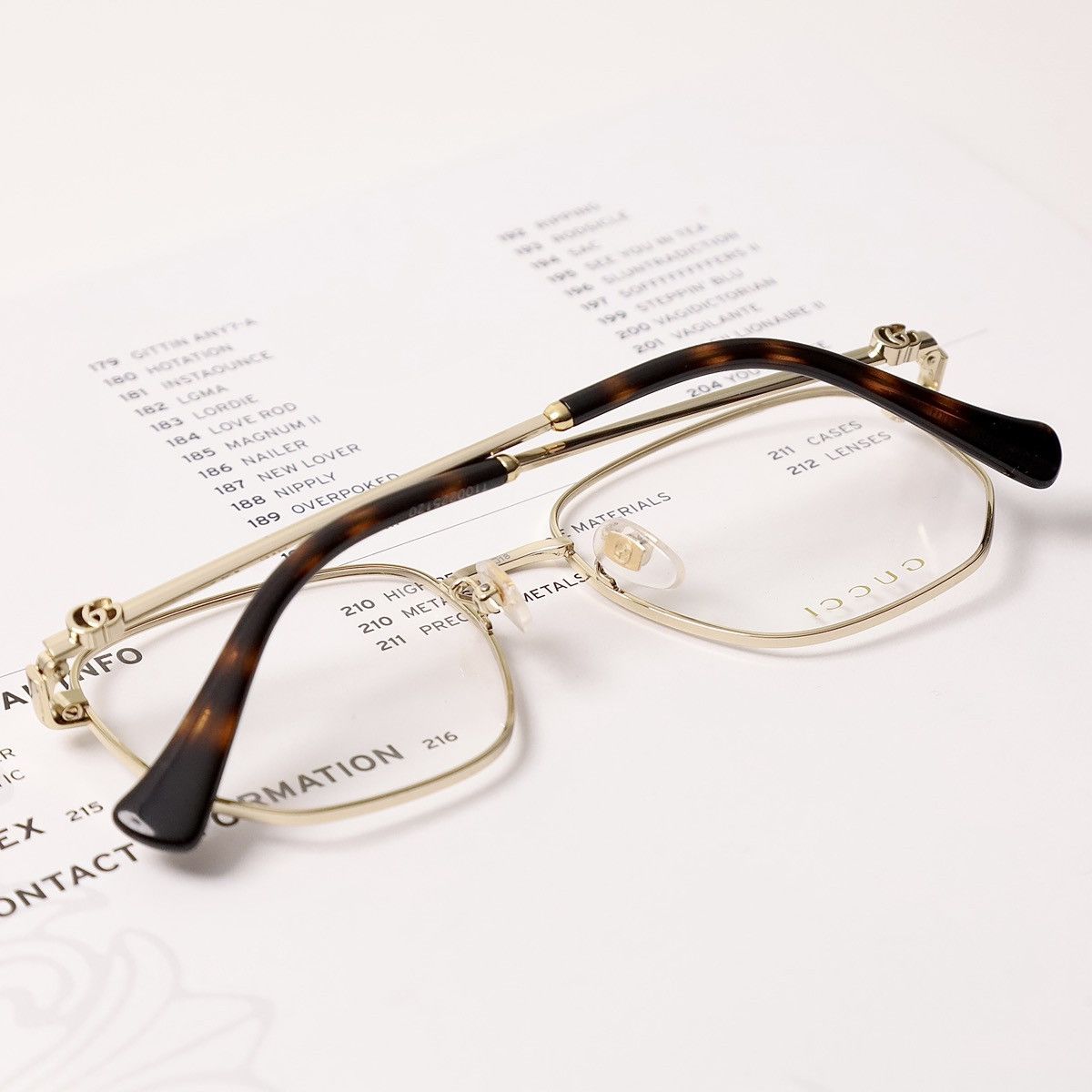 Gucci GUCCI GG1420OK GLASSES Size ONE SIZE - 10 Thumbnail