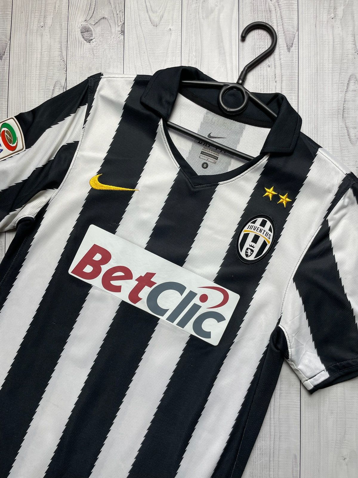 Nike × Vintage Vintage Juventus Nike soccer jersey size S striped Size US S / EU 44-46 / 1 - 2 Thumbnail