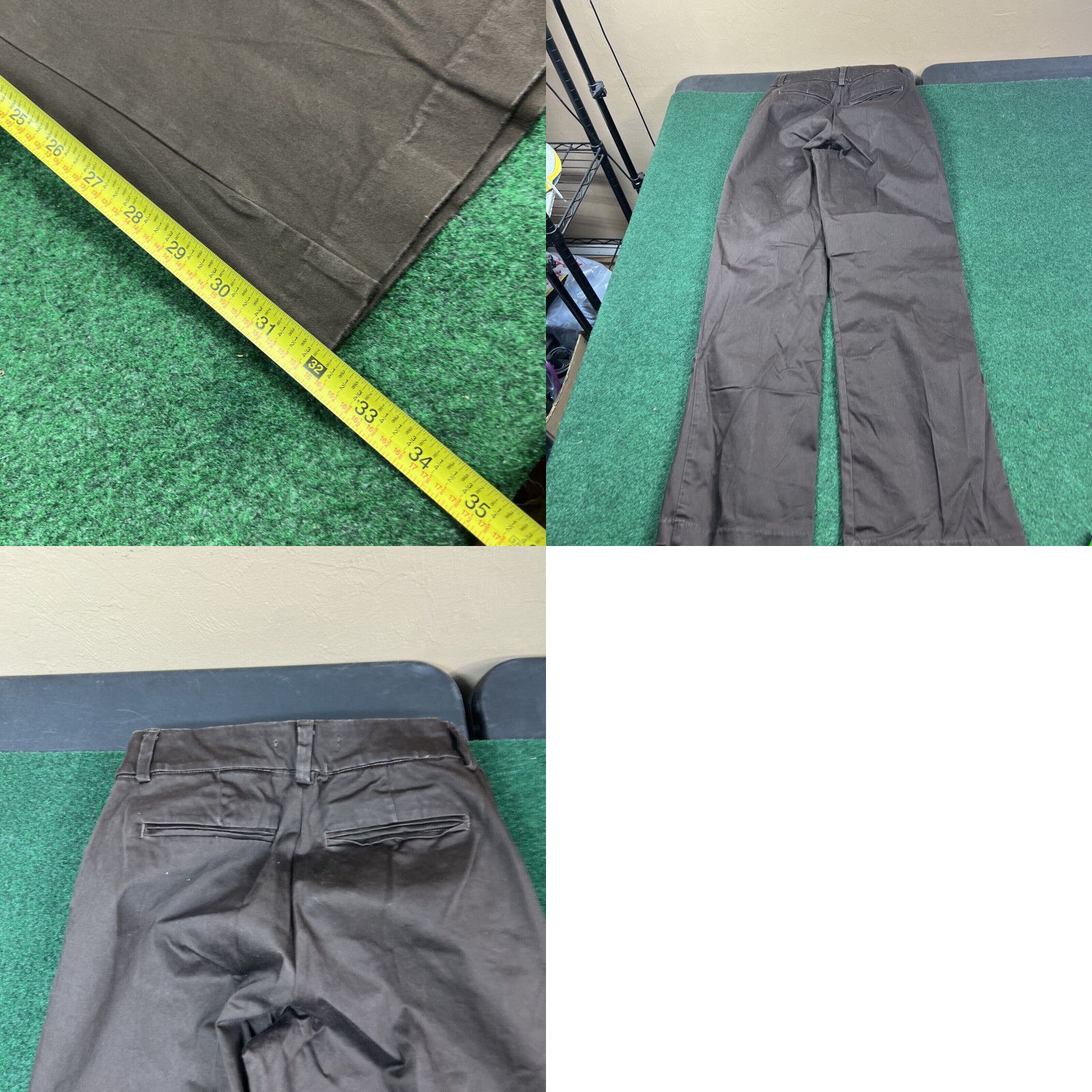 Lee Lee Platinum Curvy Fit Womens Trousers Pants Sz 8 Med Straight Leg Measure 28X32 Size 30" / US 8 / IT 44 - 8 Thumbnail