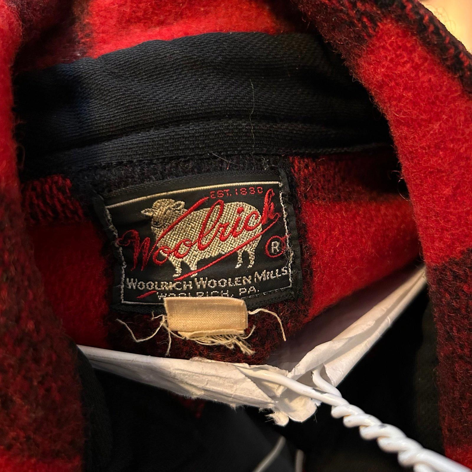 Woolrich Woolen Mills 1940s Woolrich Red Buffalo Plaid Shirt Size US L / EU 52-54 / 3 - 5 Thumbnail