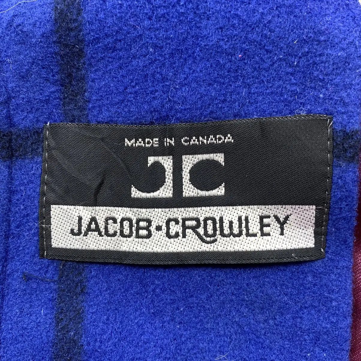 Other Vintage 70’ JACOB CROWLEY Made In Canada Tartan Overcoat Size M / US 6-8 / IT 42-44 - 5 Thumbnail