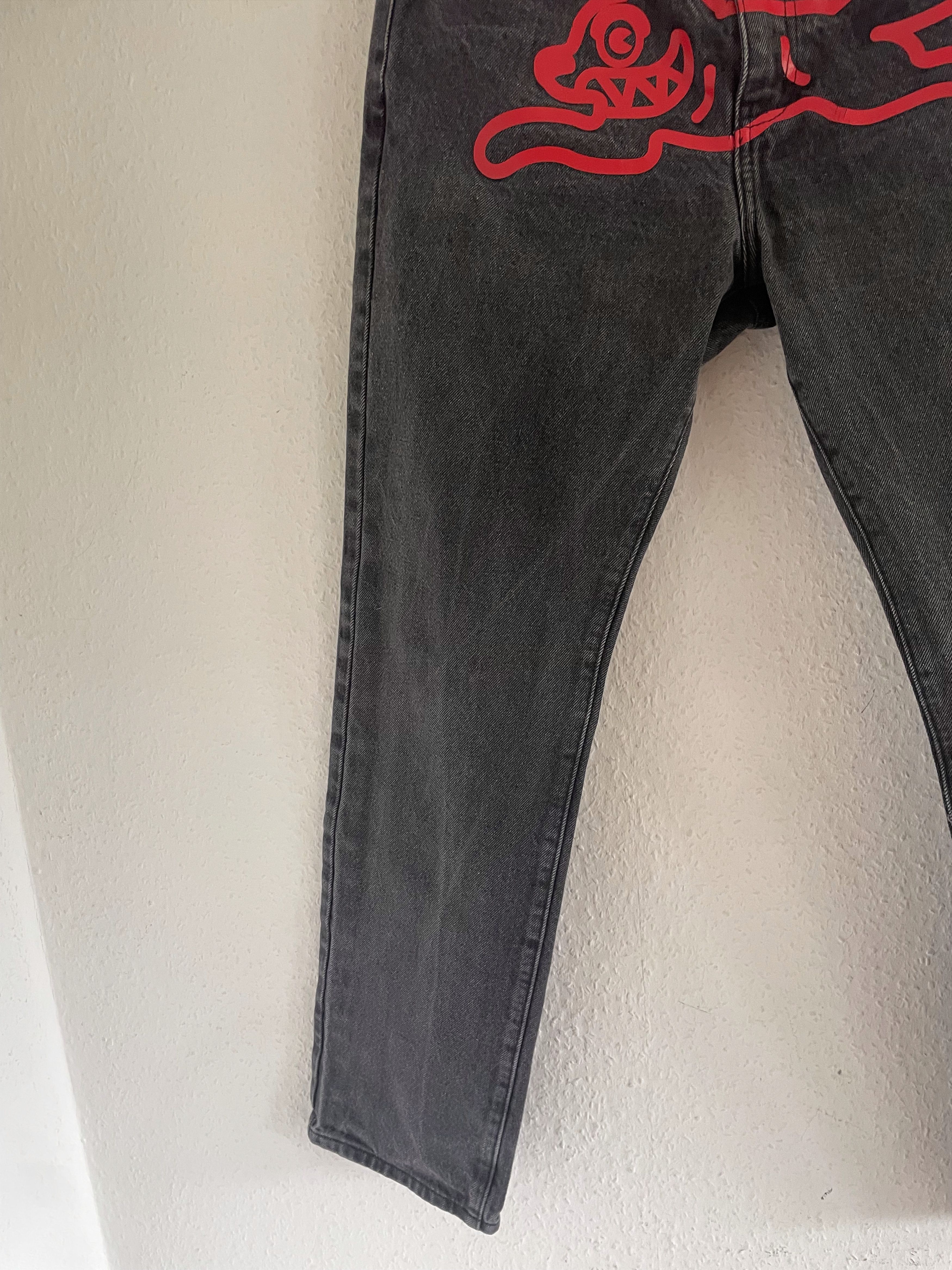 Icecream Running Dog Crotch Print Jeans Size US 30 / EU 46 - 5 Thumbnail
