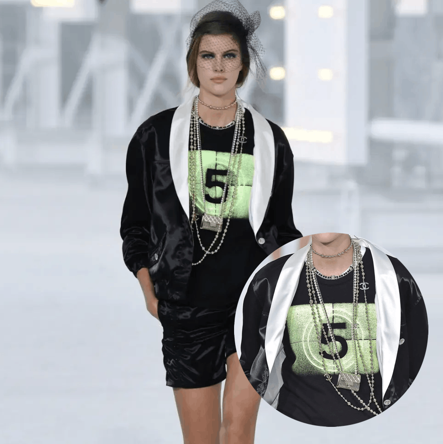 Chanel Chanel 2021 TV Broadcast Signal Tank Top Size M / US 6-8 / IT 42-44 - 9 Thumbnail