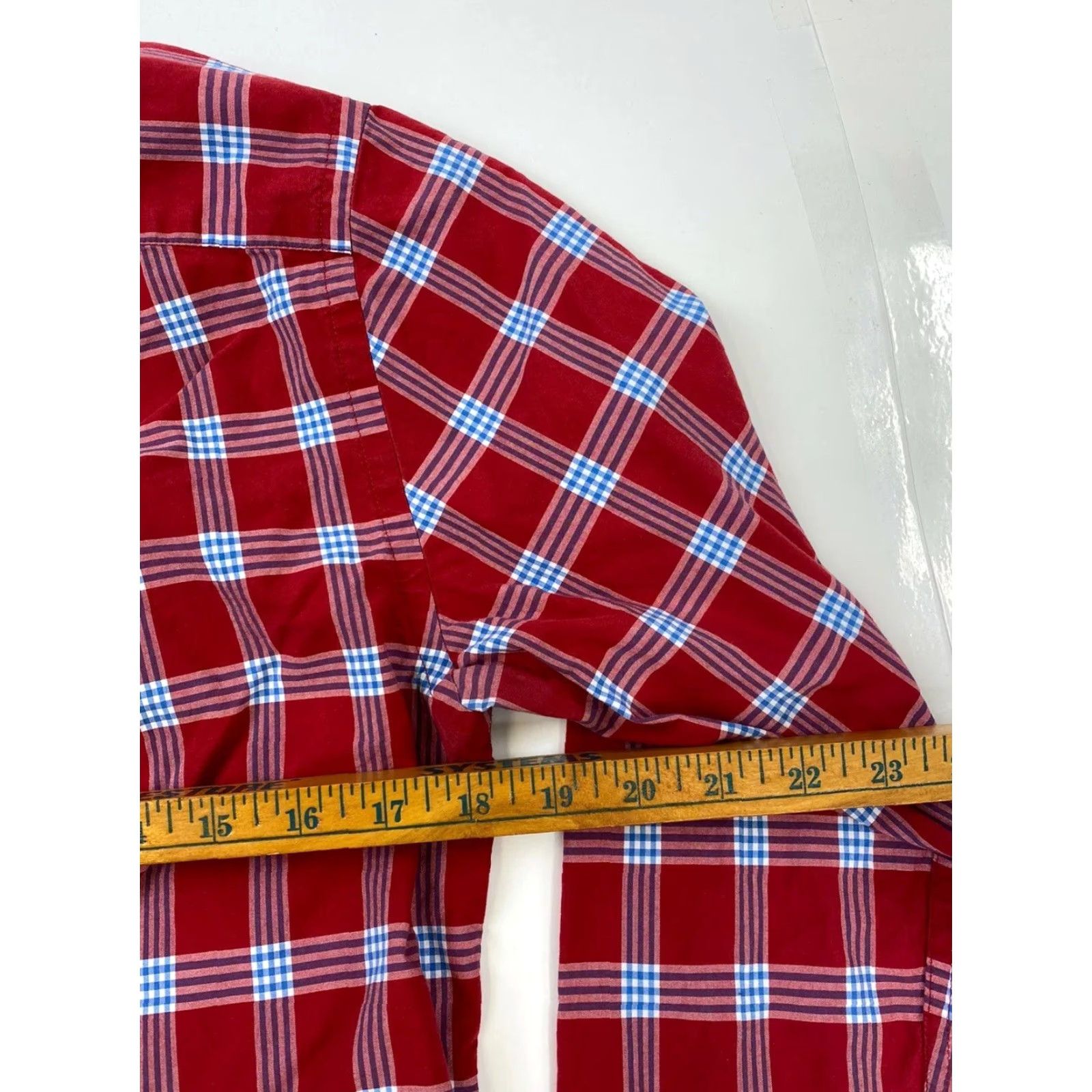 J.Crew VINTAGE J.Crew Shirt Men’s Small Red Plaid Tartan Long Sleeve Button-Down Pocket Men Size US S / EU 44-46 / 1 - 6 Thumbnail