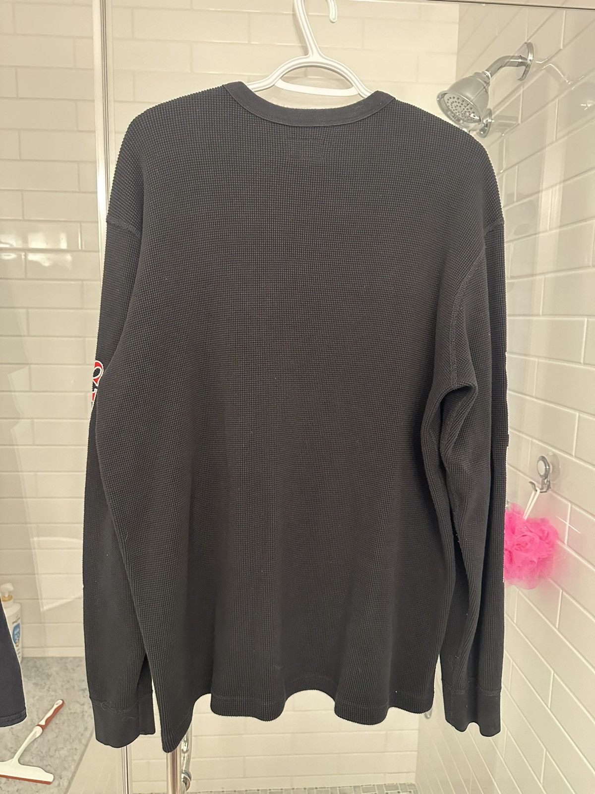 Supreme SUPREME Sleeve Logo Waffle Thermal Size US XL / EU 56 / 4 - 2 Thumbnail