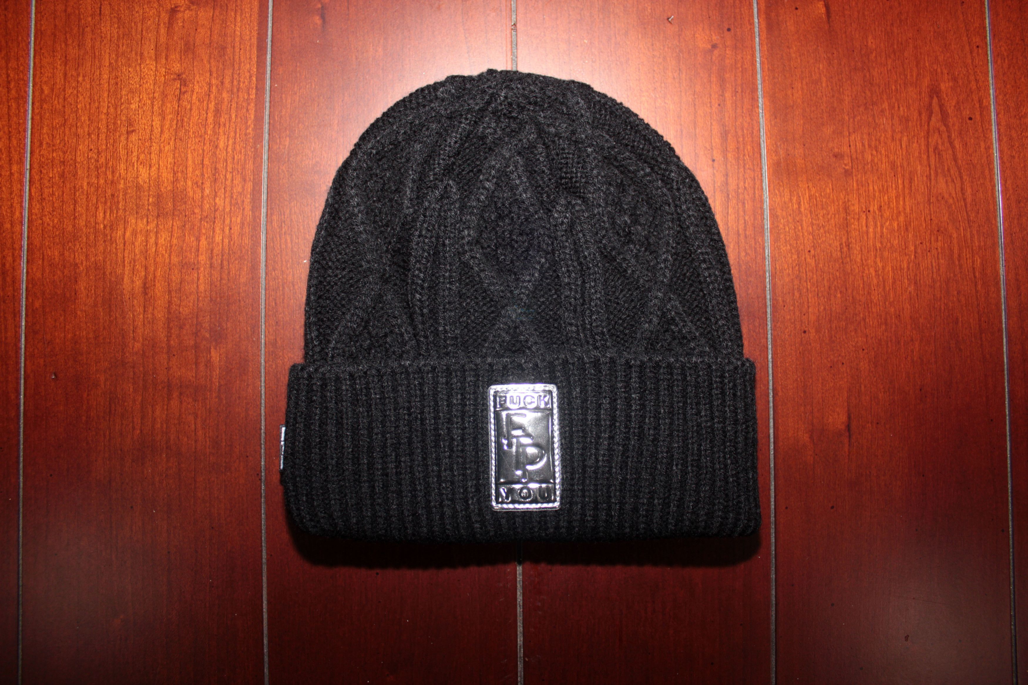 Fuck The Population FTP Big Body Cable Knit Beanie Size ONE SIZE - 1 Thumbnail