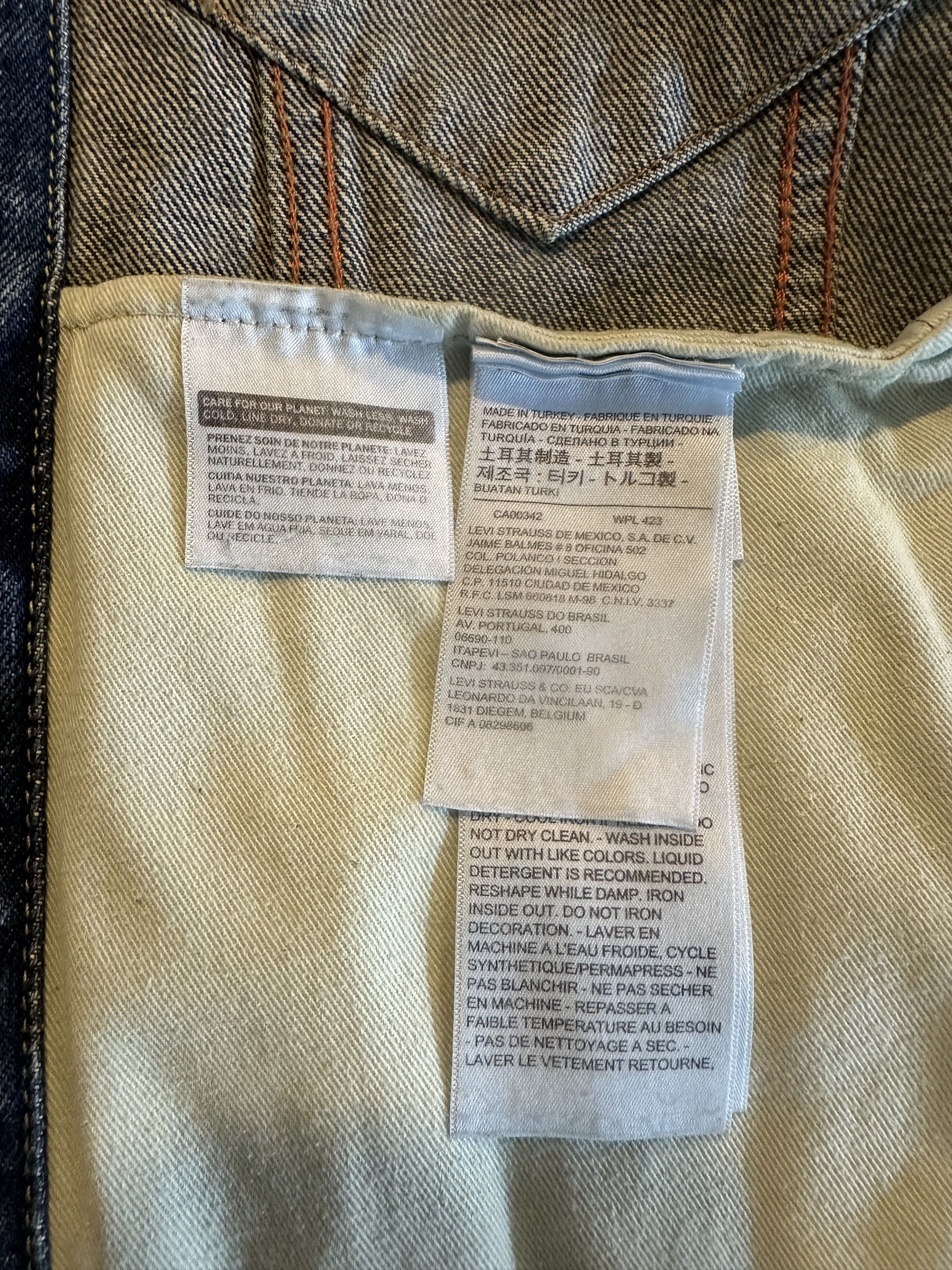 Heron Preston × Levi's Heron Preston Denim Tracker Jacket Size US M / EU 48-50 / 2 - 7 Thumbnail