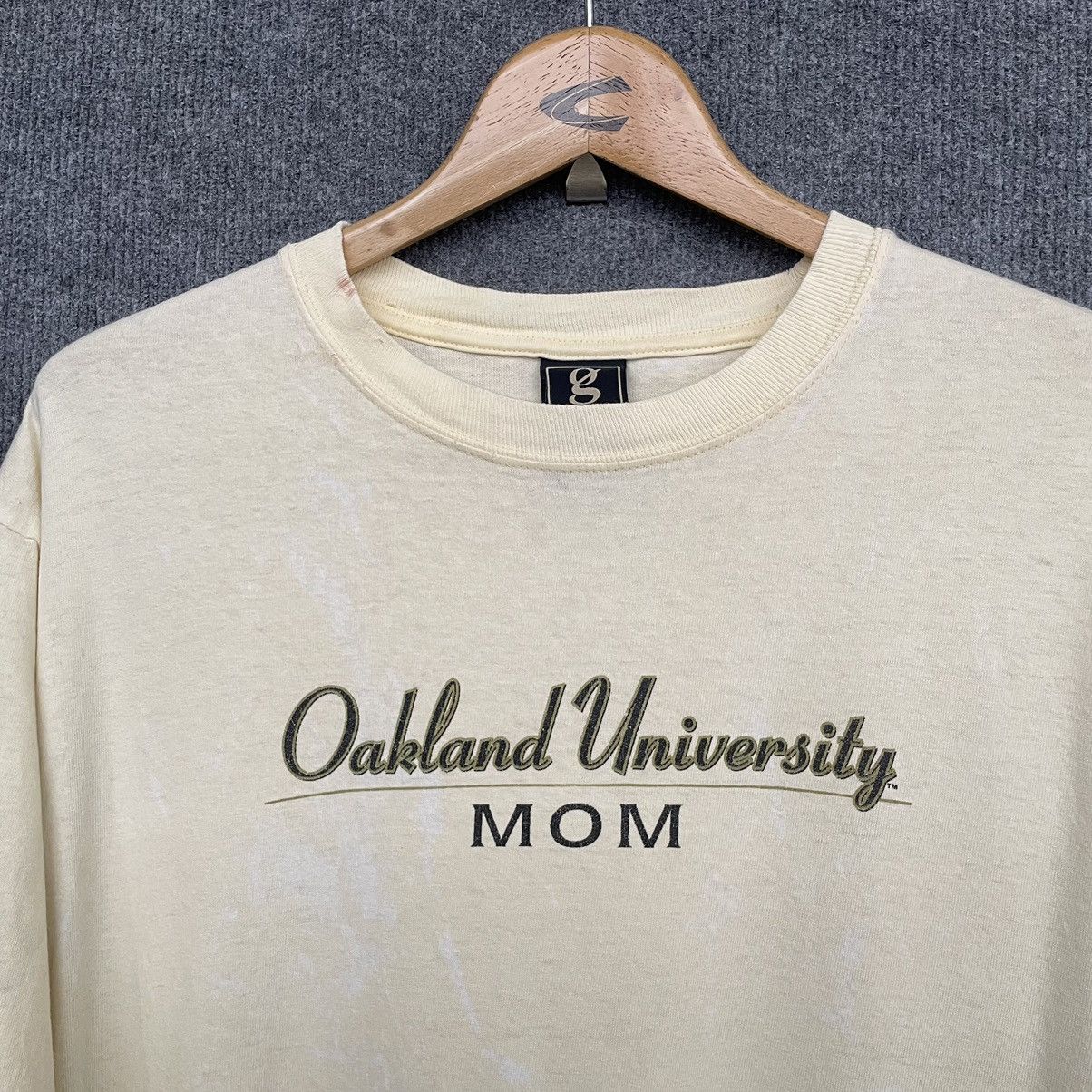Vintage 1990s Oakland University MOM T Shirt Size US L / EU 52-54 / 3 - 2 Thumbnail