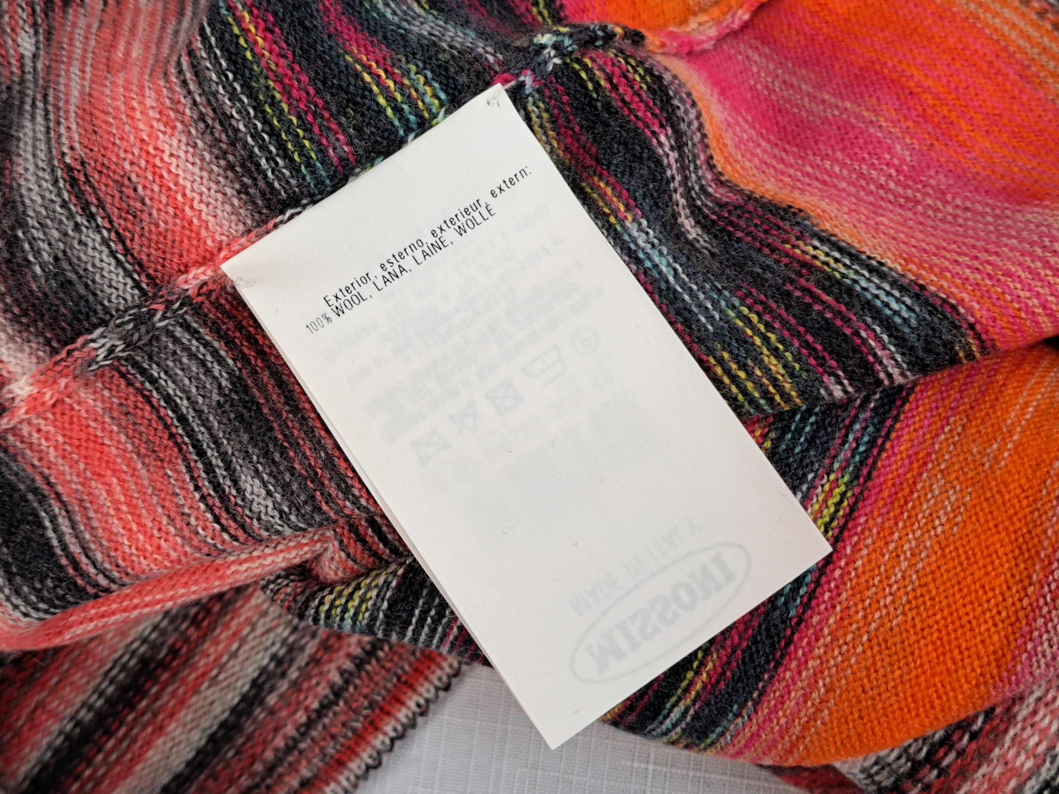 Missoni MISSONI space-dyed wool sweater. Size 48IT Size L / US 10 / IT 46 - 8 Thumbnail