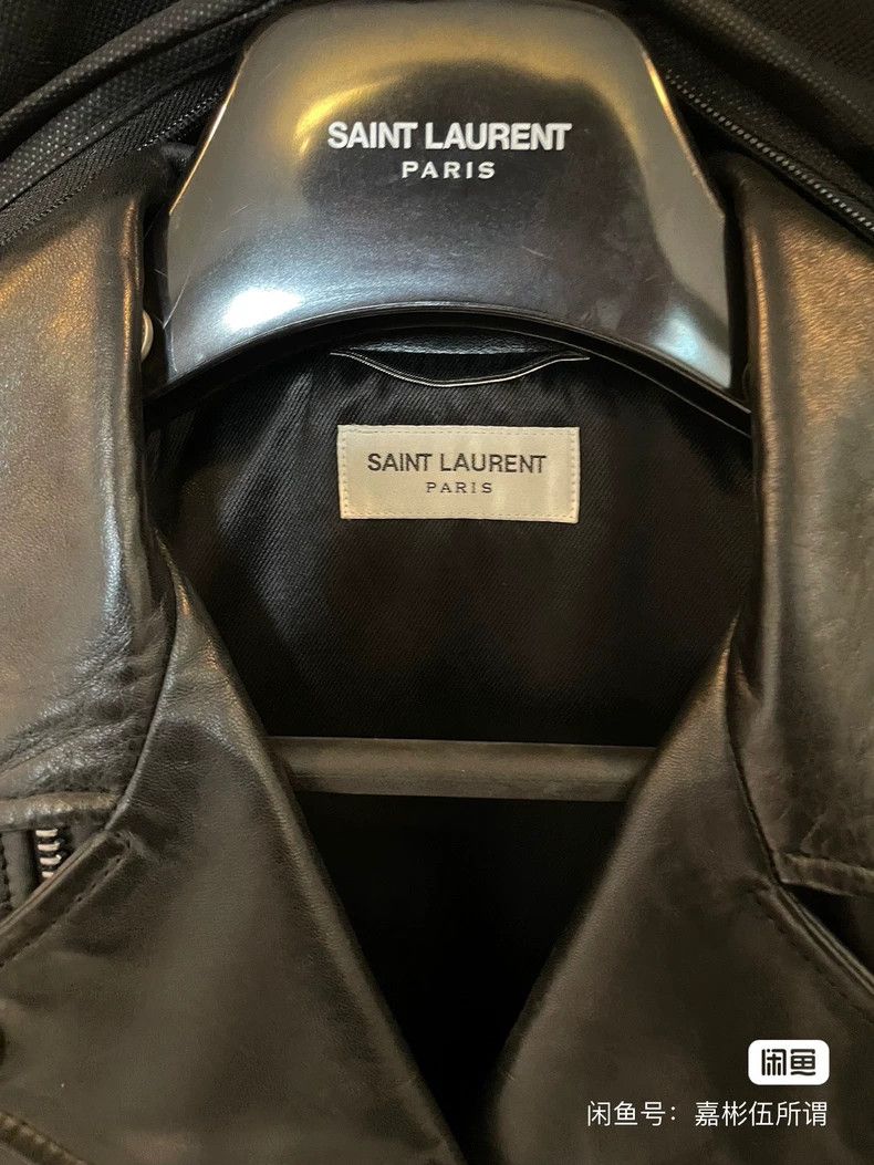 Saint Laurent Paris saint Laurent parisLeather Garment jacket 2503-Nextarrow Size US M / EU 48-50 / 2 - 2 Thumbnail