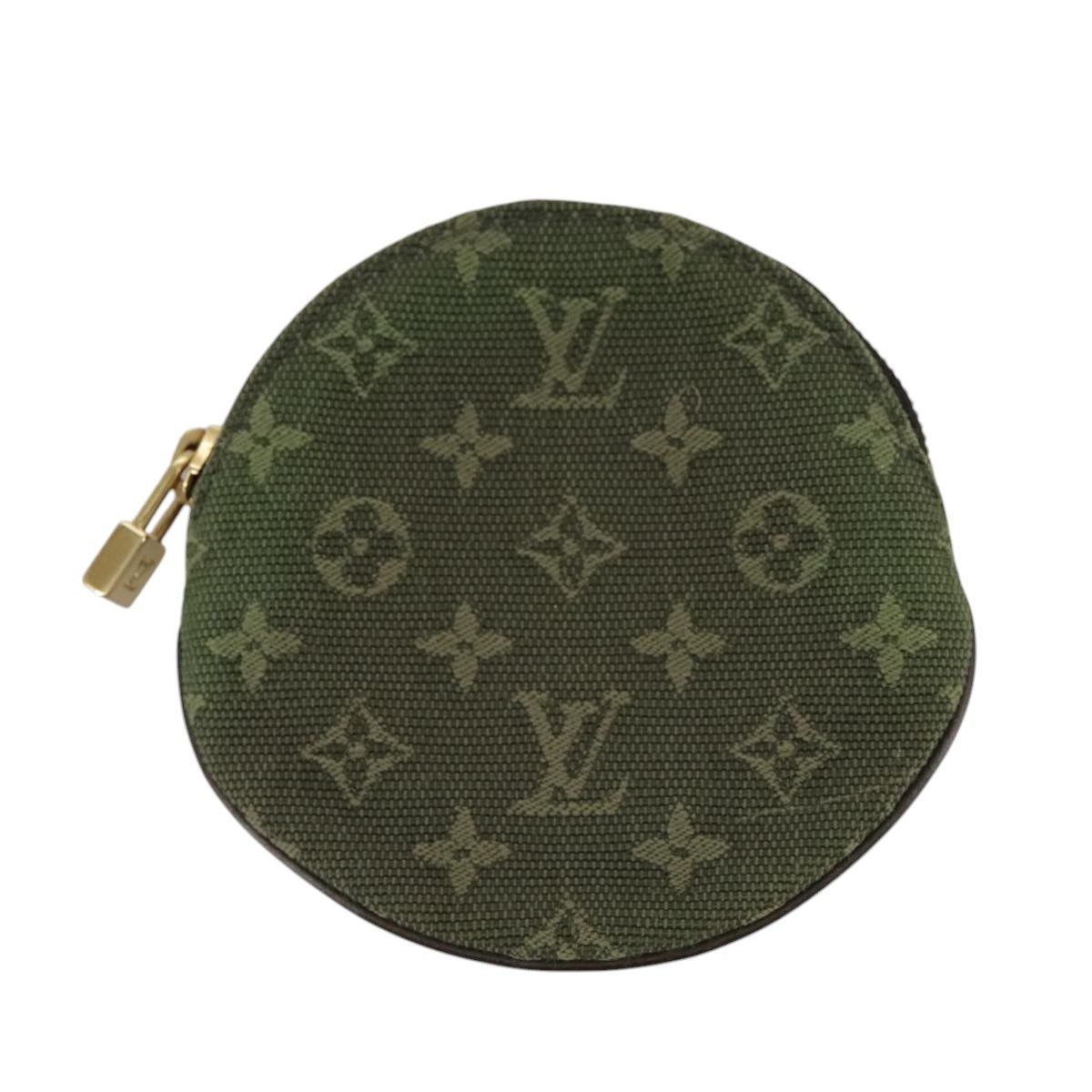 Louis Vuitton Portefeuille Ron Khaki Canvas Wallet (Pre-Owned) Size ONE SIZE - 1 Thumbnail