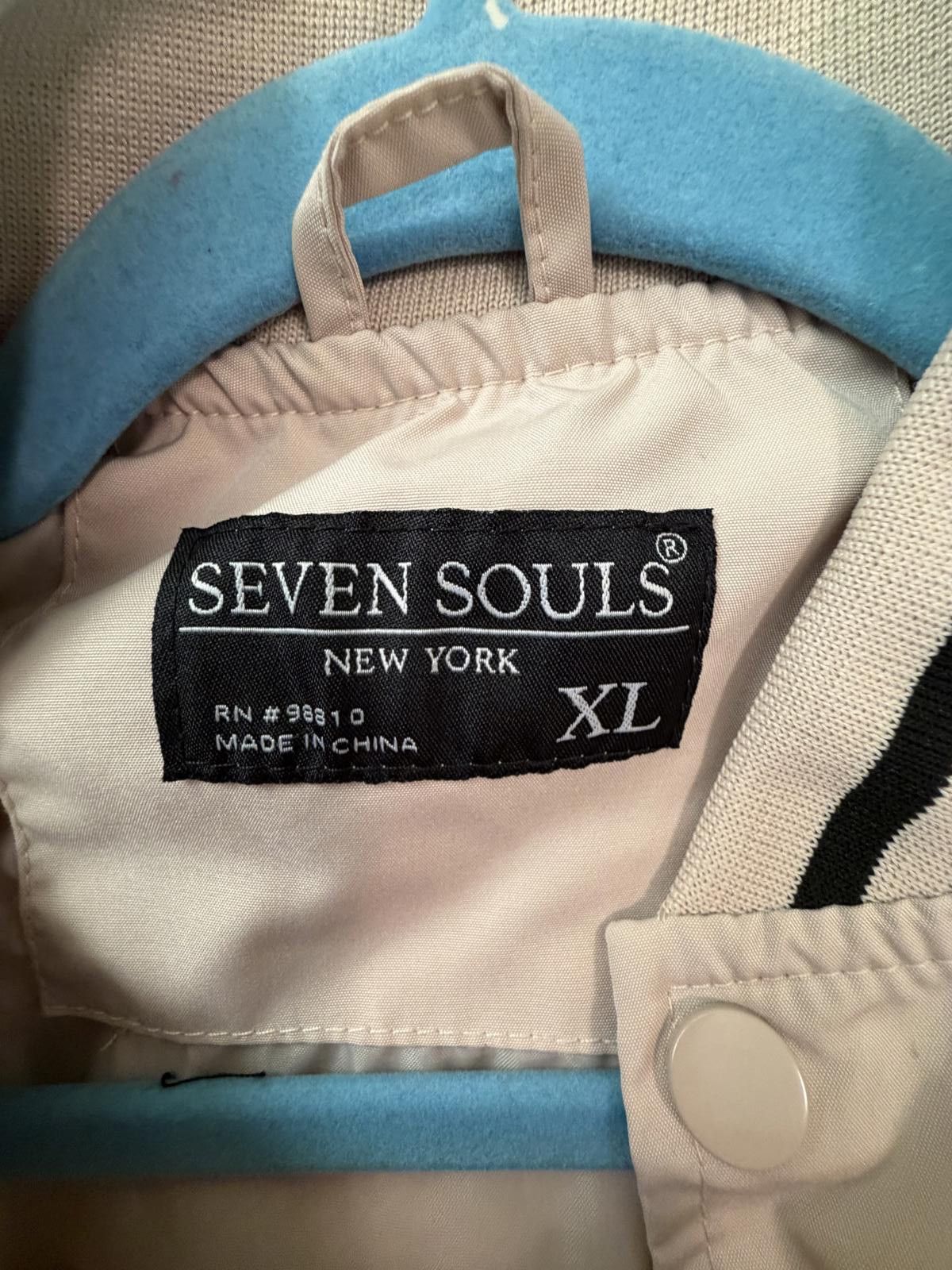 Other Seven Souls Black White Blessed Bomber Teddy Bear Jacket XL Size US XL / EU 56 / 4 - 3 Thumbnail