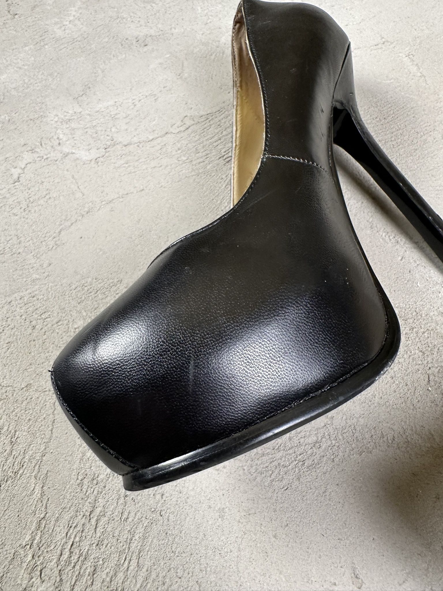 Yves Saint Laurent YSL Yves Saint Laurent Leather Heels Boots Size US 6.5 / IT 36.5 - 7 Thumbnail