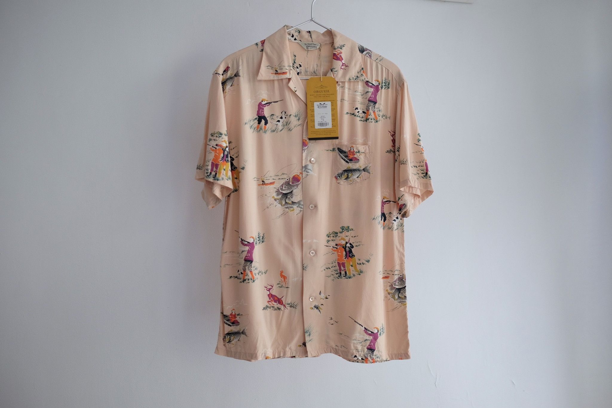 Orgueil Orgueil Aloha Shirt (OR-5075) Size US M / EU 48-50 / 2 - 2 Thumbnail