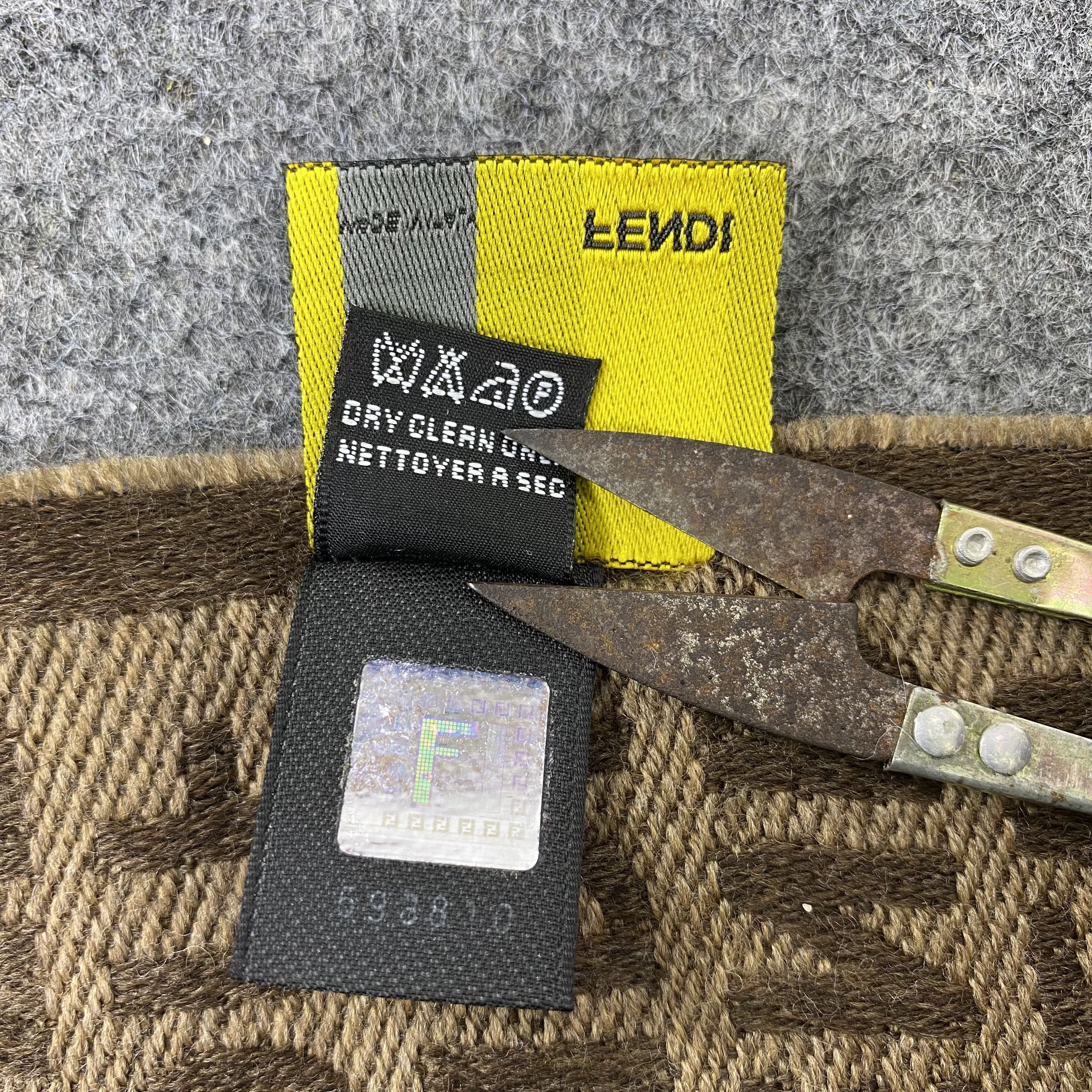 Fendi Fendi Monogram Muffler / Scarf / Neckwear-K048 Size ONE SIZE - 8 Thumbnail