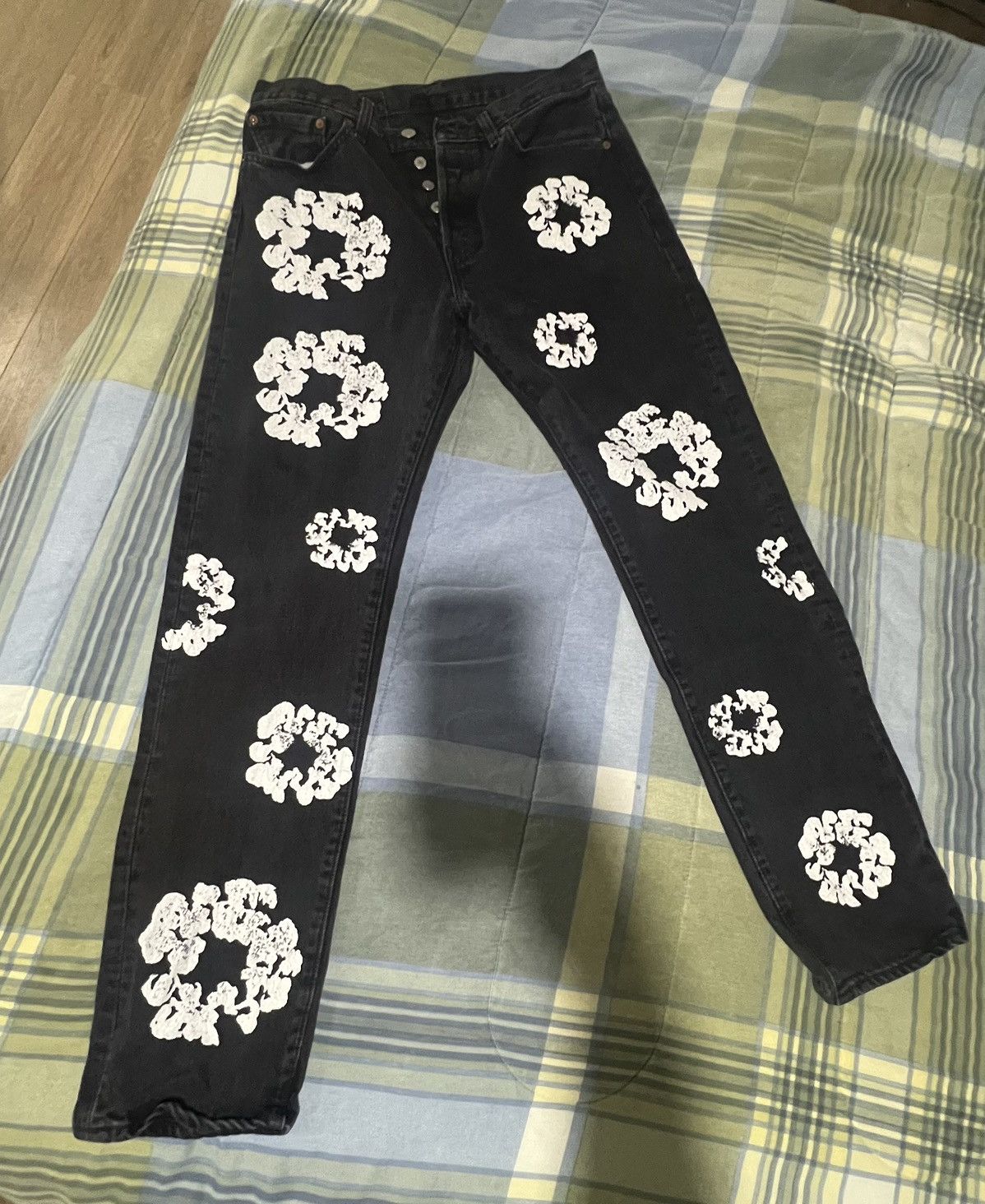 DENIM TEARS Denim Tears x Levi’s Cotton Wreath Jean Size US 32 / EU 48 - 1 Thumbnail