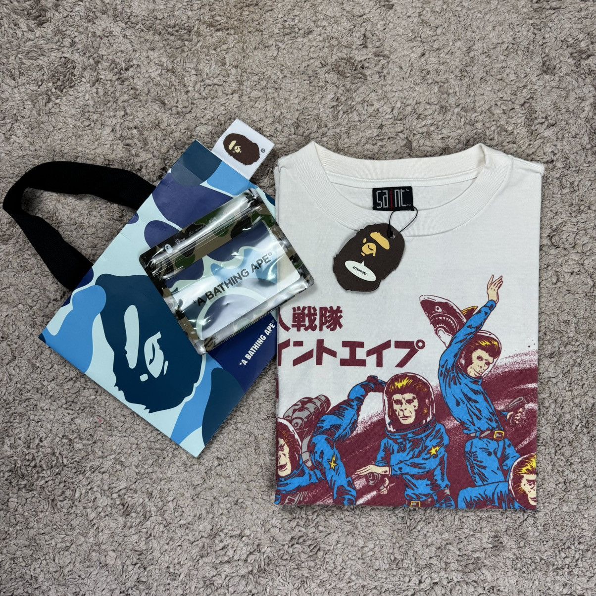 Bape × Saint Michael A BATHING APE X SAINT SONIC YOUTH | Grailed