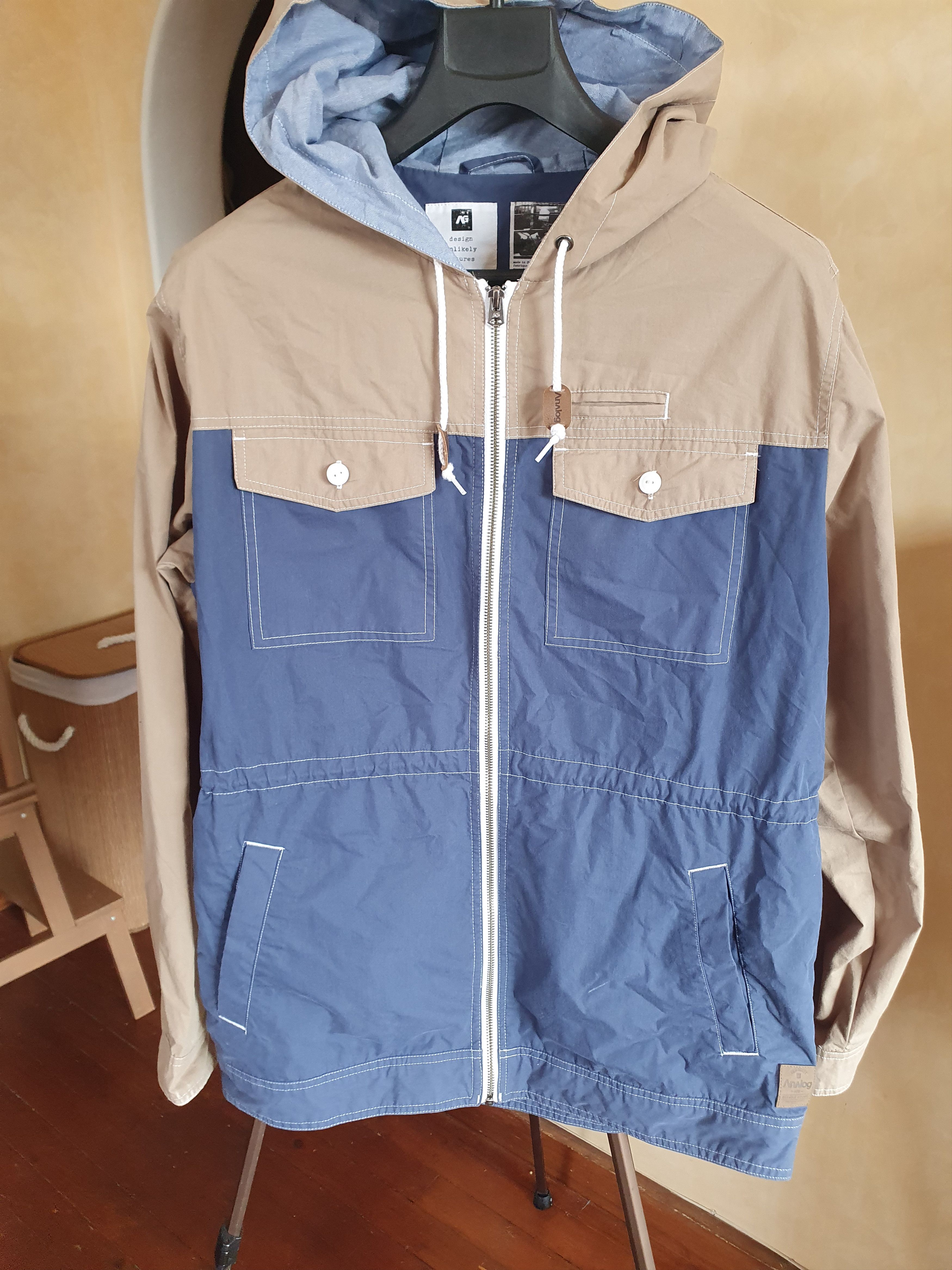 Analog × Burton Analog Vintage Snowboard Shell Jacket Burton sz M Size US M / EU 48-50 / 2 - 7 Thumbnail