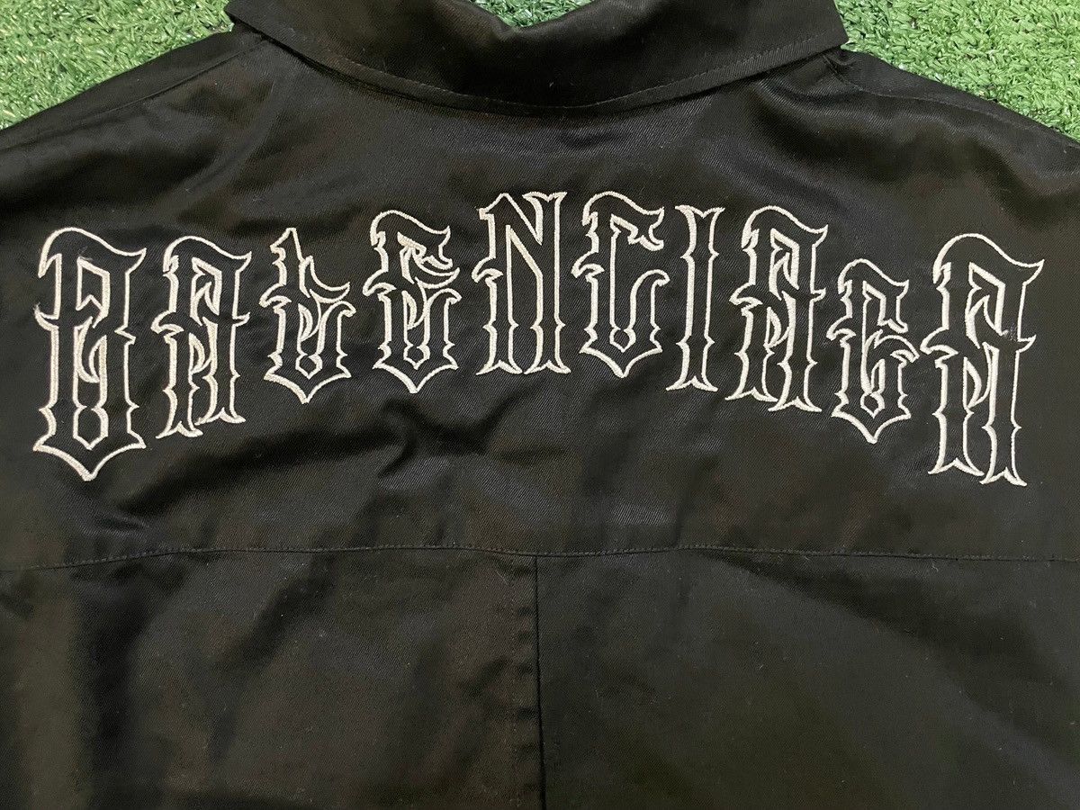Balenciaga Balenciaga Embroidered tattoo shirt Size US L / EU 52-54 / 3 - 5 Thumbnail