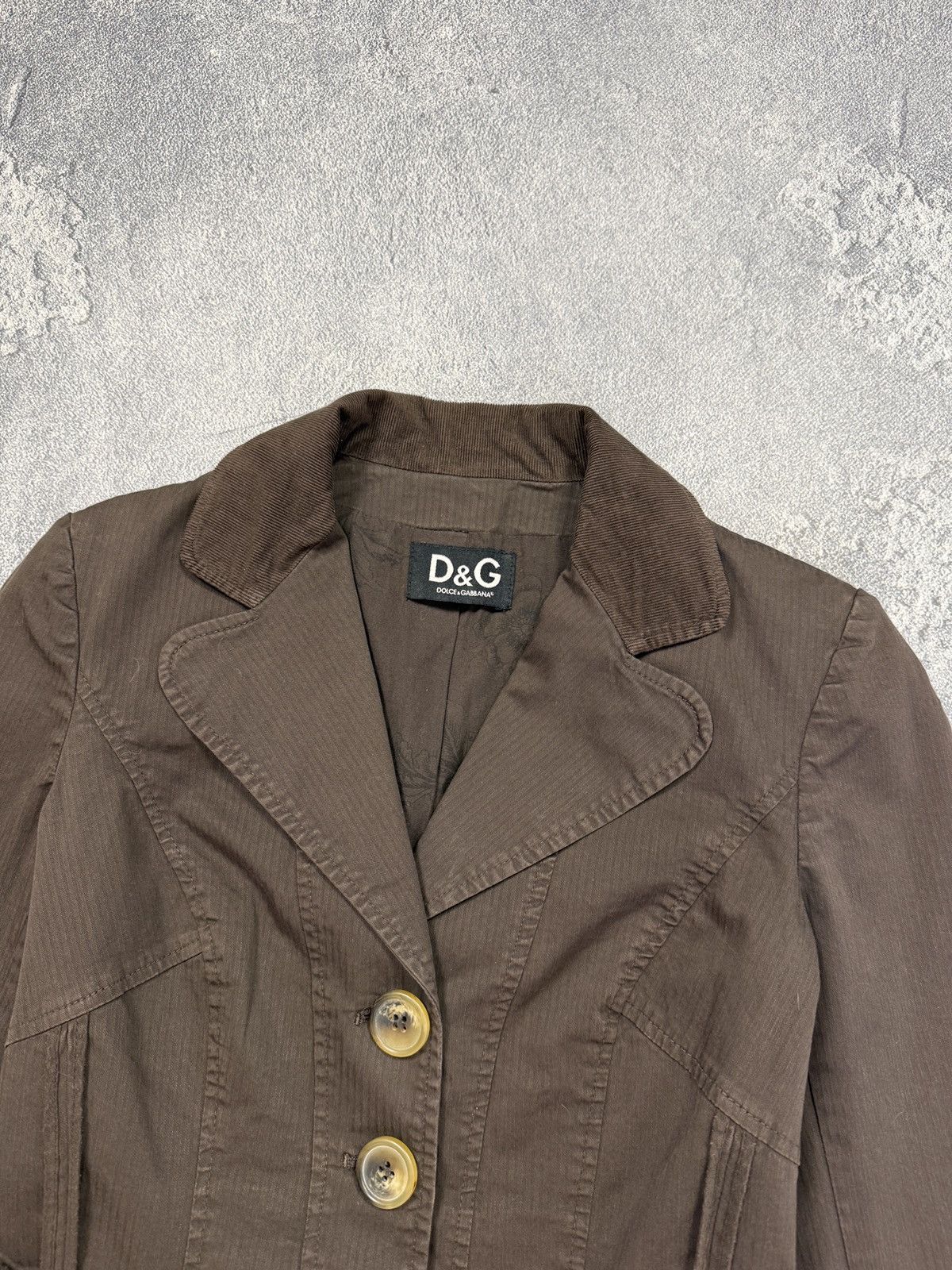 Dolce & Gabbana DOLCE & GABBANA BLAZER CASUAL FASHION JACKET Size S / US 4 / IT 40 - 2 Thumbnail
