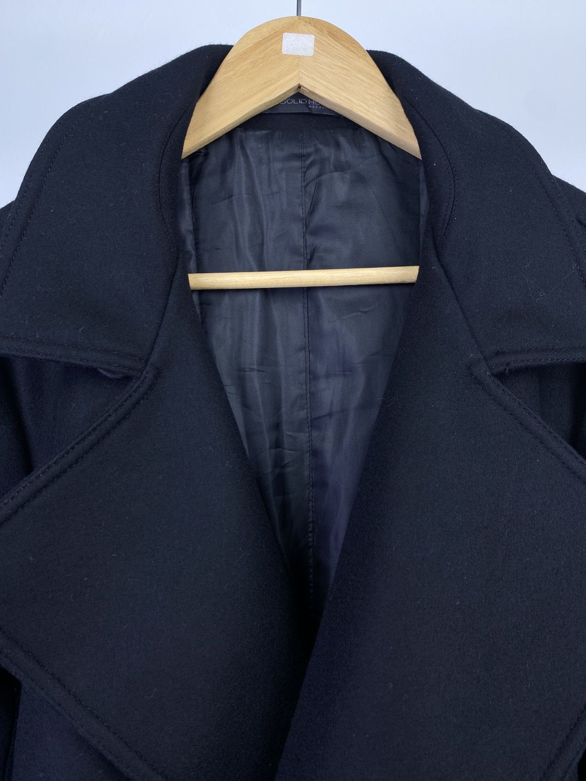 Wooyoungmi Wooyoungmi Solid Homme Double Breast Wool Coat Size US L / EU 52-54 / 3 - 4 Thumbnail