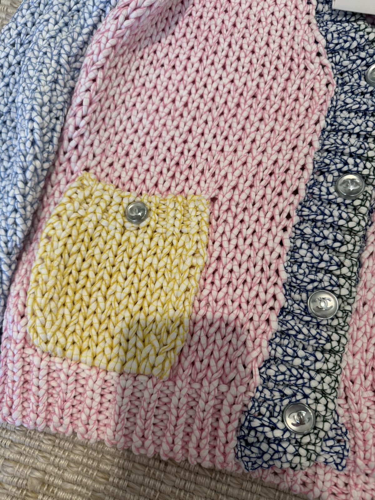 Chanel Chanel 23P Multicolored cardigan szie 36 Size XS / US 0-2 / IT 36-38 - 2 Thumbnail