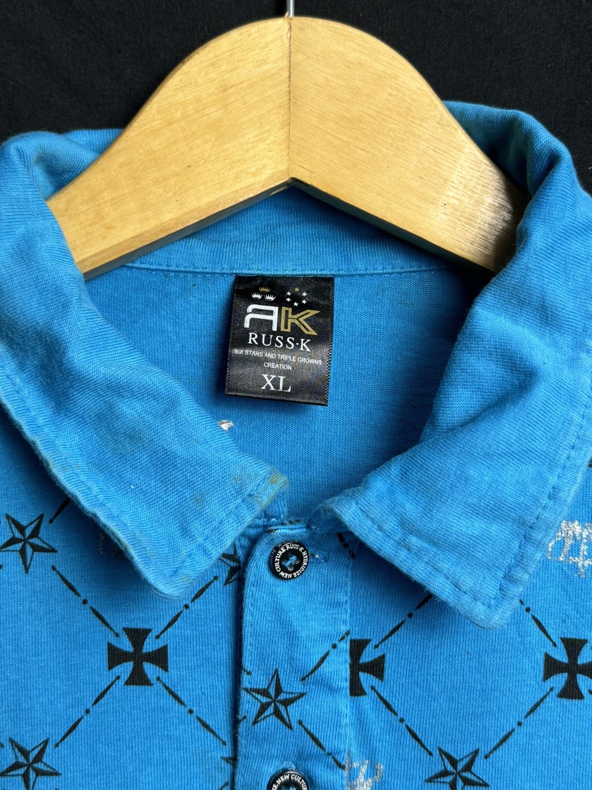 Hysteric Glamour × If Six Was Nine × Japanese Brand Japanese Russk Hybridize New Culture Polo Shirt Size US M / EU 48-50 / 2 - 5 Thumbnail