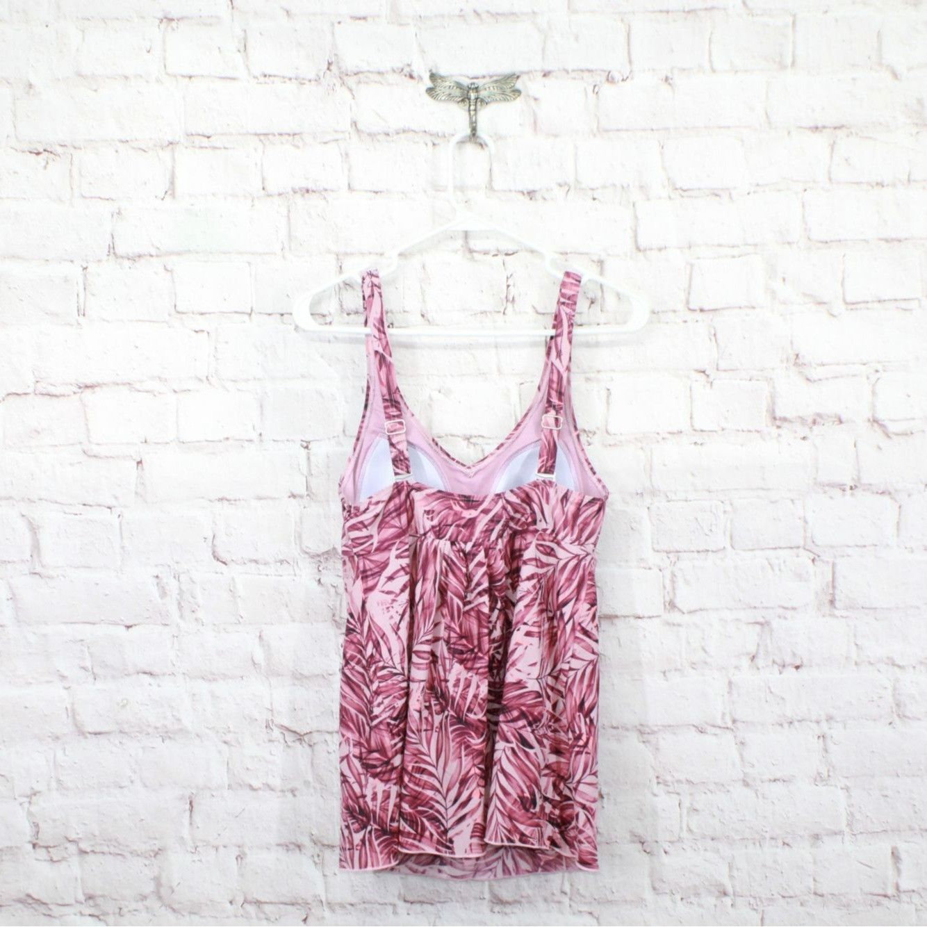 L.L. Bean × Swims LL Bean Shaping Swimwear Soft Drape Tankini Top Size M / US 6-8 / IT 42-44 - 6 Thumbnail