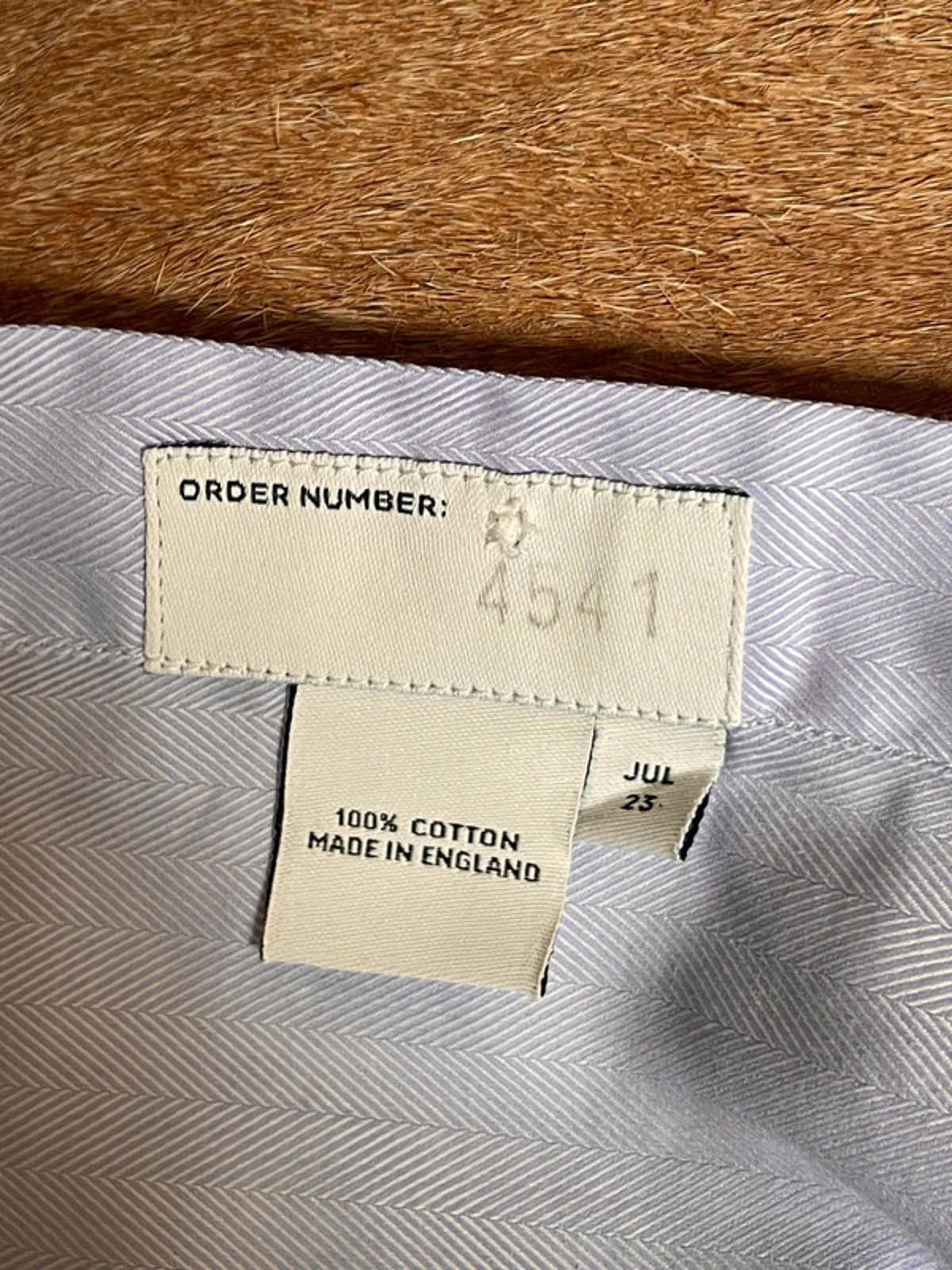 Turnbull & Asser Turnbull & asser bespoke shirt Size US L / EU 52-54 / 3 - 4 Thumbnail