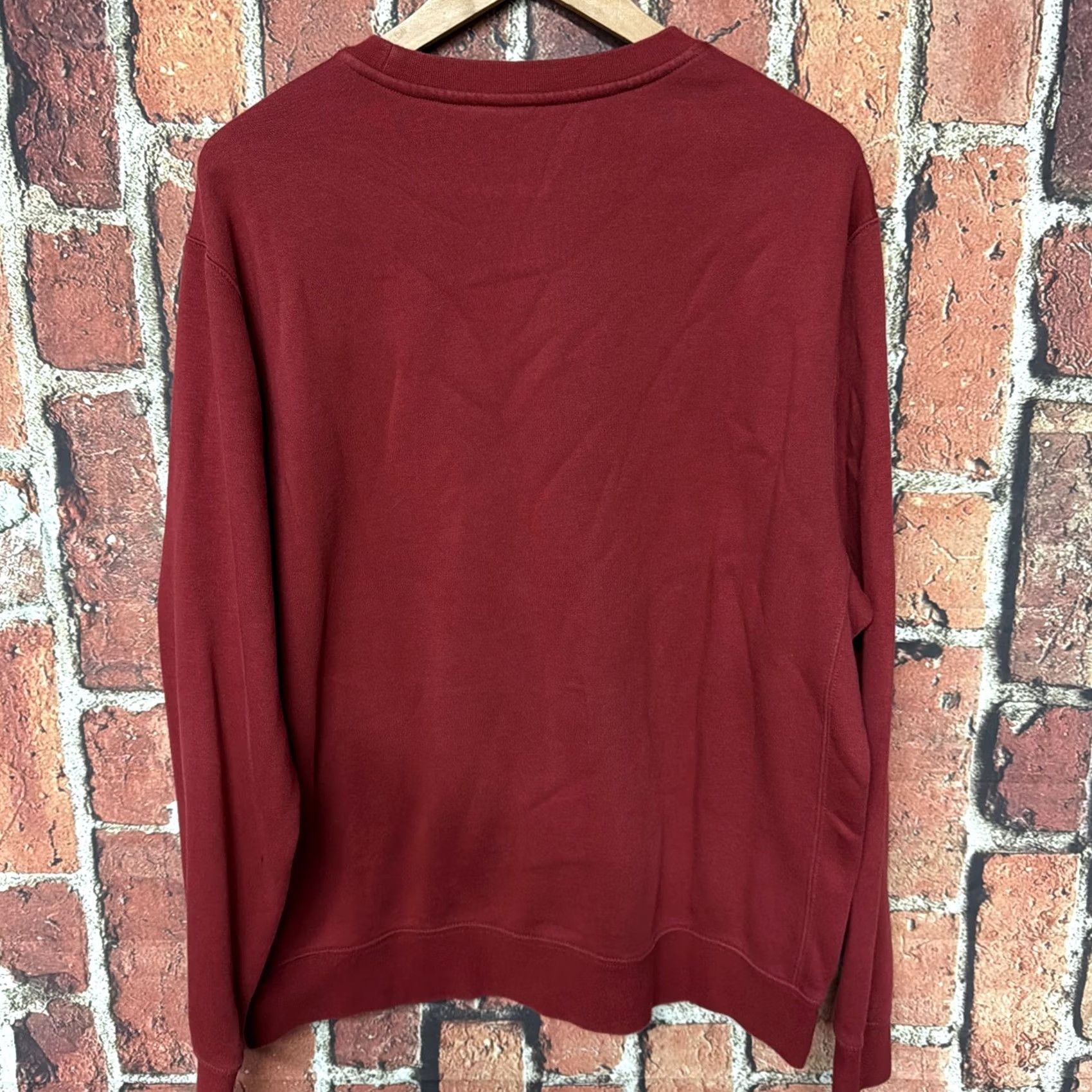 Nike Nike Sweatshirt Unisex Red Large Crewneck Pullover Sportswear 90s Logo Cotton Polyester Fleece Outdoor Size US L / EU 52-54 / 3 - 3 Thumbnail