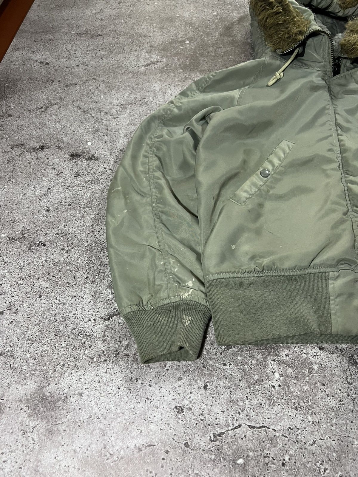 Schott Schott ub3 flyer DOWN JACKET BOMBER parka n2b fur Distressed Size US M / EU 48-50 / 2 - 5 Thumbnail