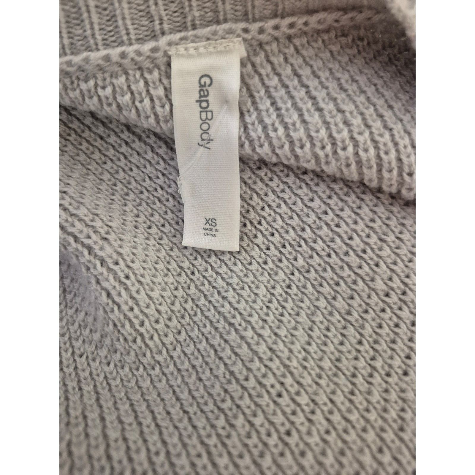 Gap GAP Body Wool Sweater Oversized Textured Scoop Neck Sweater Size XS / US 0-2 / IT 36-38 - 7 Thumbnail