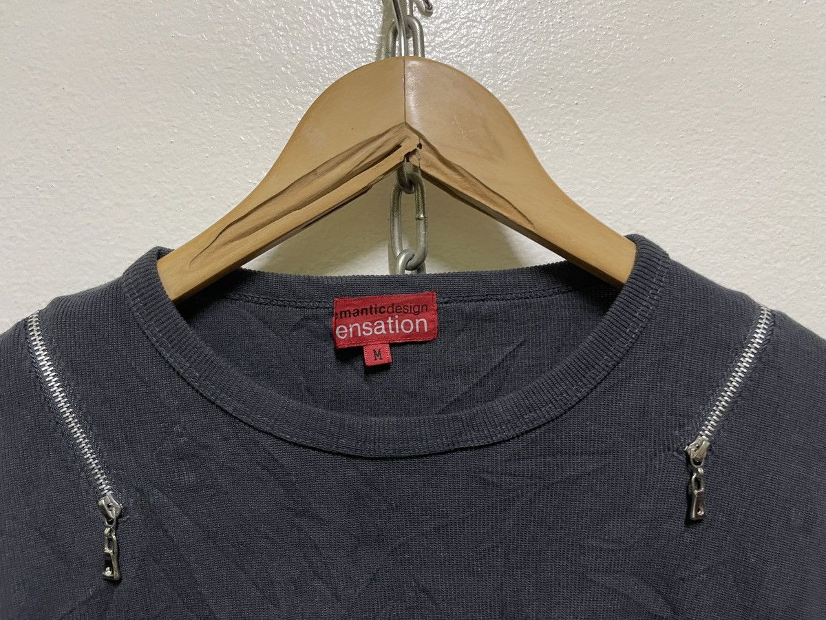 Japanese Brand Semantic Design Sensation Zipper Long Sleeve Size US M / EU 48-50 / 2 - 7 Thumbnail