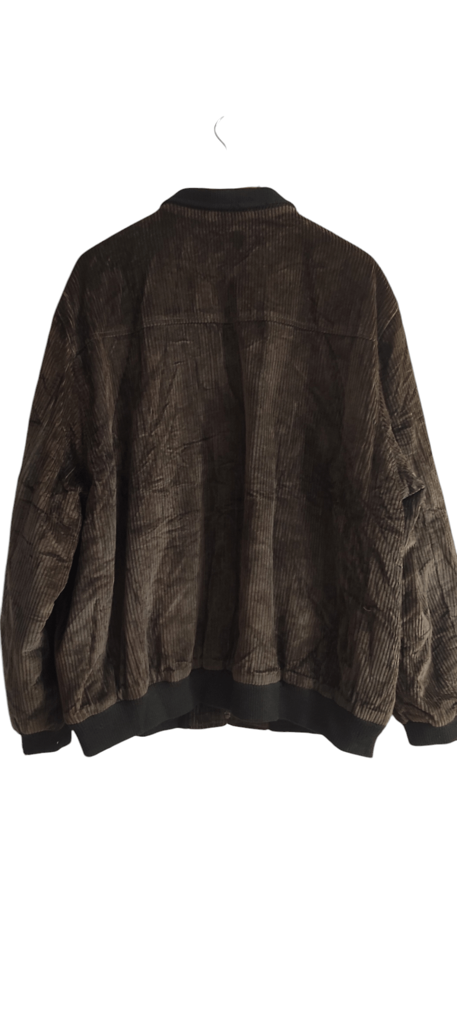 Brooks Brothers × Vintage Brooks Brothers Harrington Corduroy Wool Trim Zip Up Jacket Size US XXL / EU 58 / 5 - 2 Thumbnail