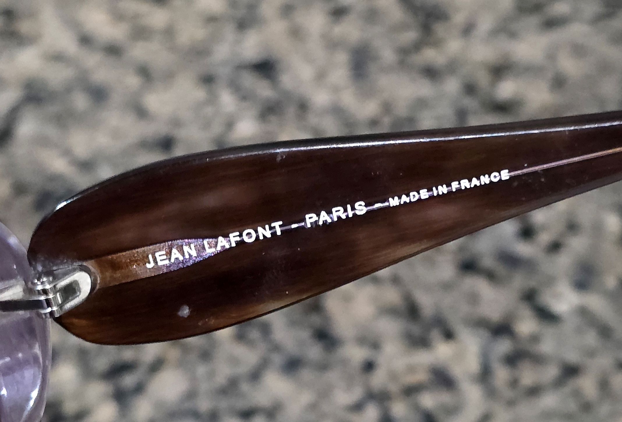 Other Jean Lafont Paris Sunglasses FAUVE 791 Striped Brown France Size ONE SIZE - 8 Thumbnail