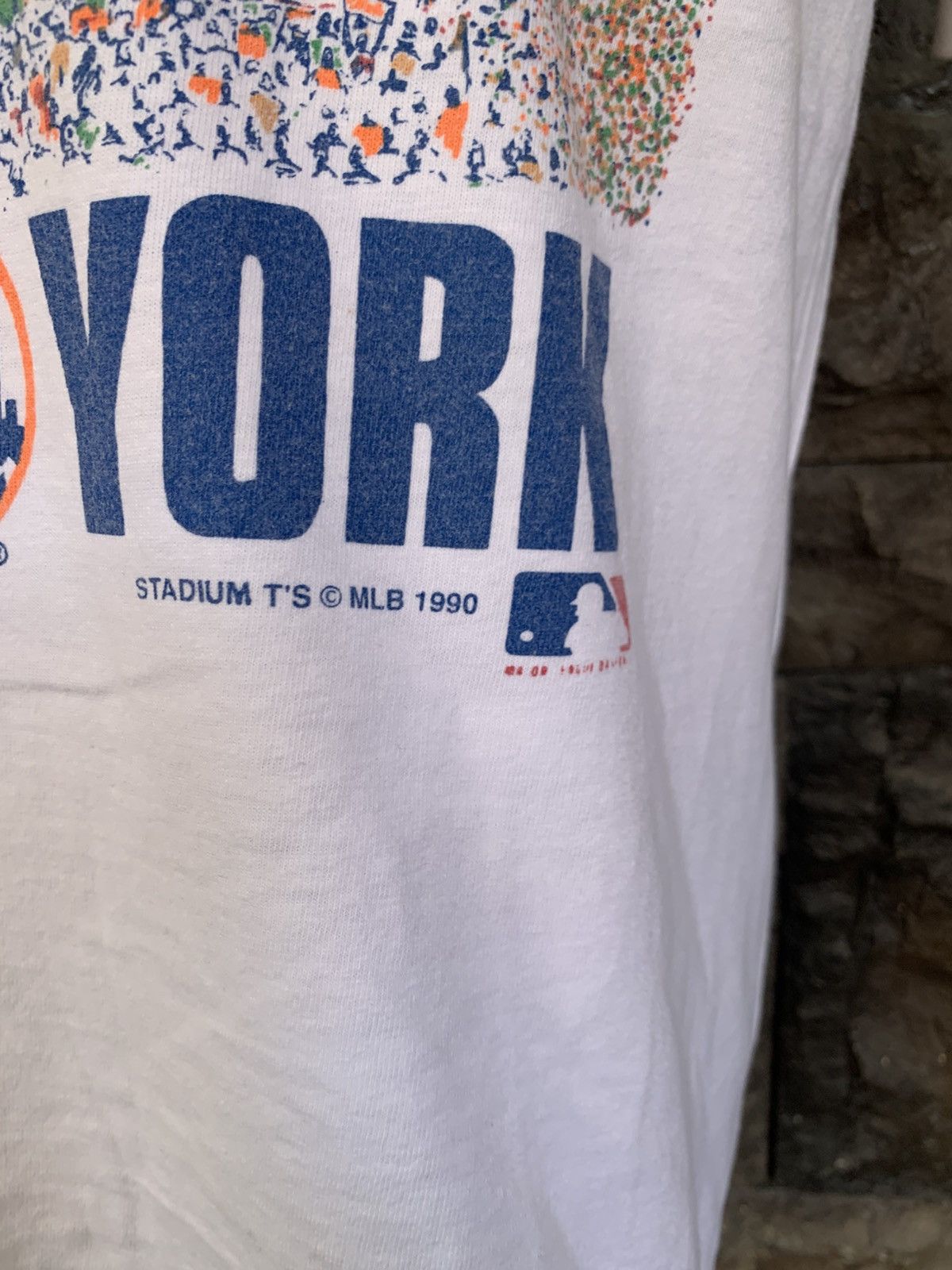 MLB Vintage 90s Shea Stadium New York Mets MLB Team Size US L / EU 52-54 / 3 - 3 Thumbnail